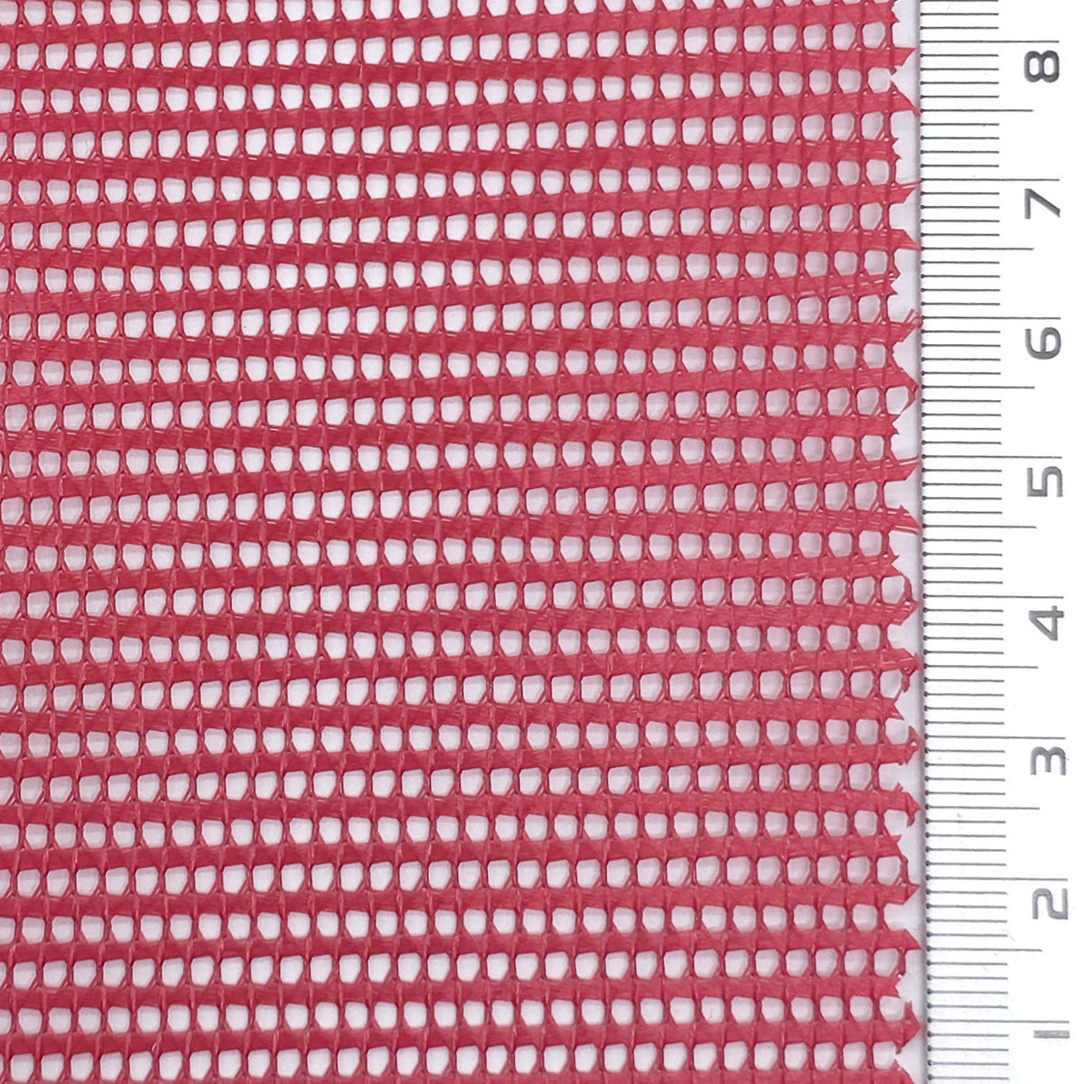 1: Off White-2: Coral Pink-3: Beige-4: Light Gray-5: Cream - Resin Finished Rigid Nylon Mesh Knit Fabric - FAB 1943