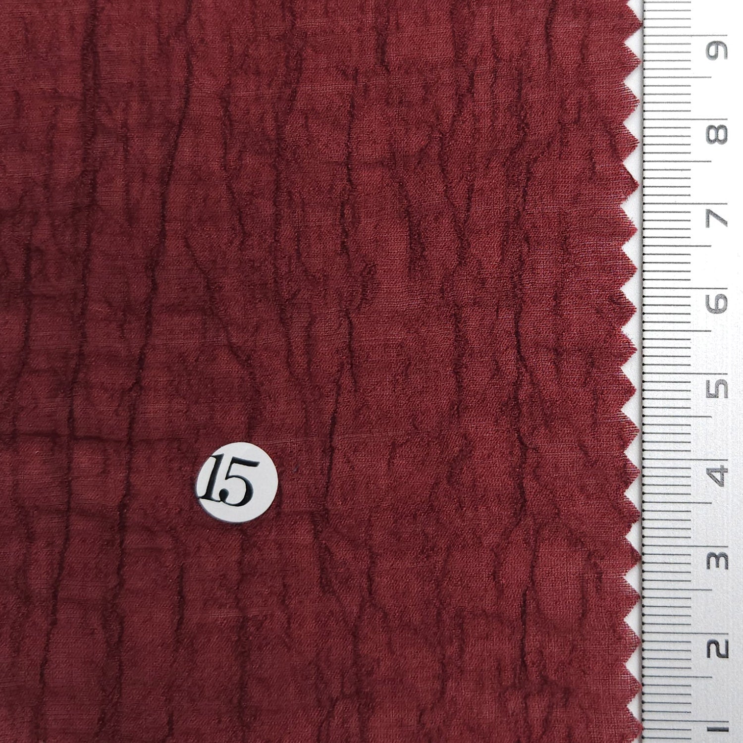 Nylon Tencel Crease Fabric - FAB 1283 - 15.Berry