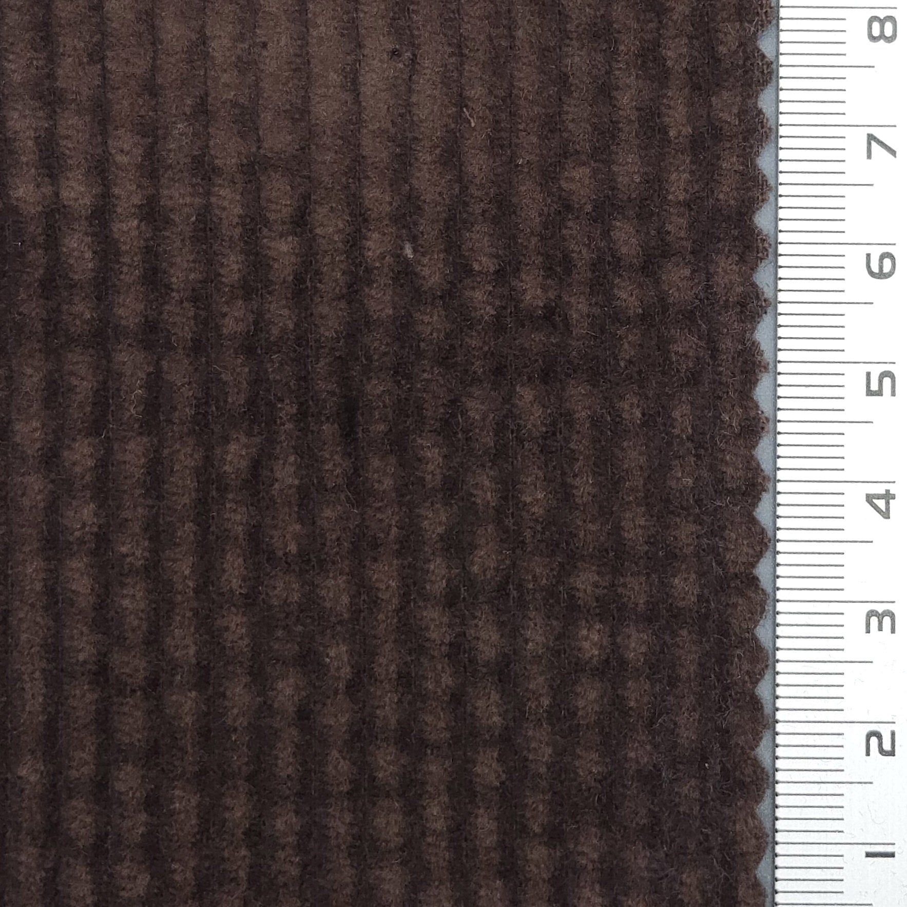 Solid Corduroy Cotton Woven Fabric - FAB 1669 - 15.Livid Brown