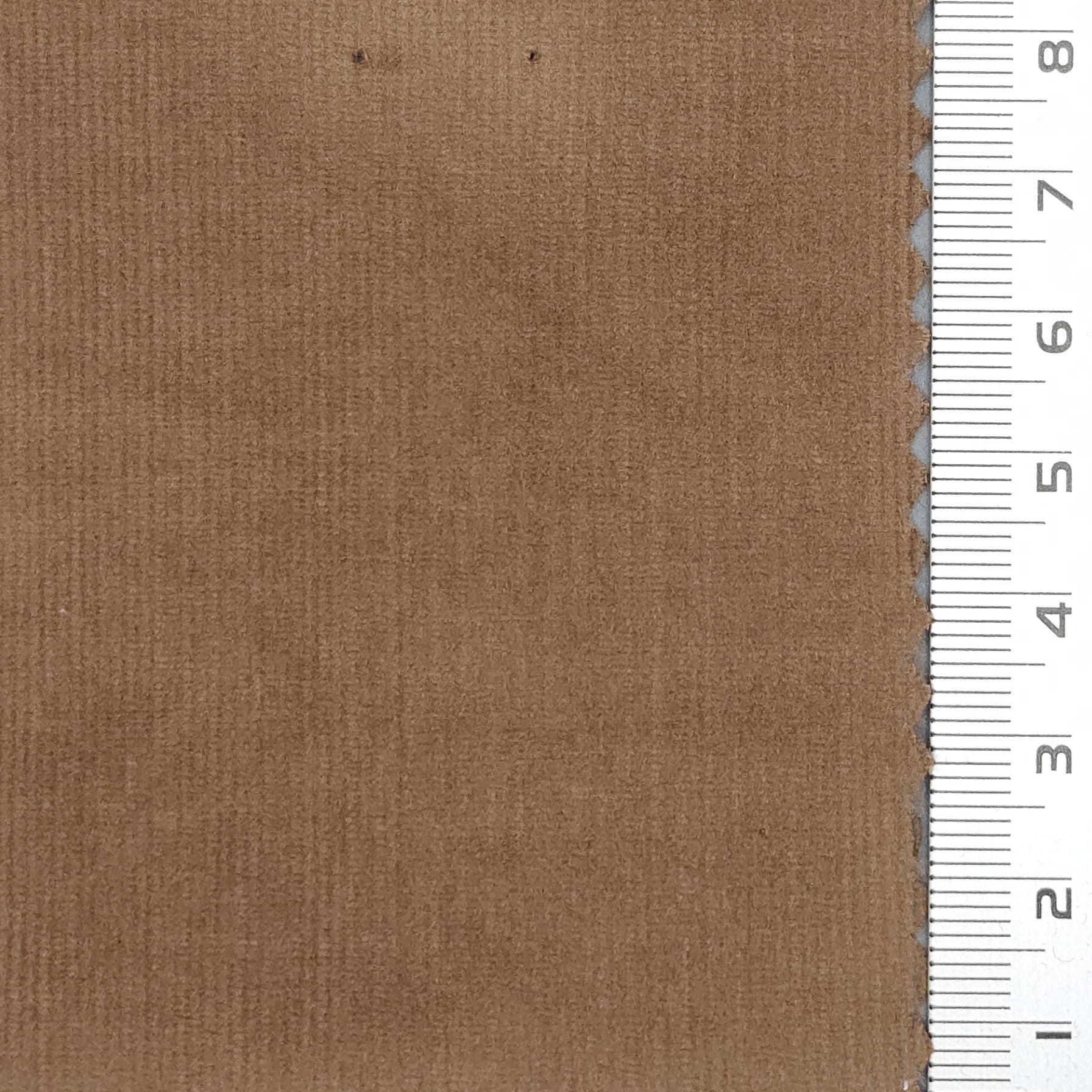 28Wale Solid Corduroy Cotton Spandex Woven Fabric - FAB 1666 - 15.Leather