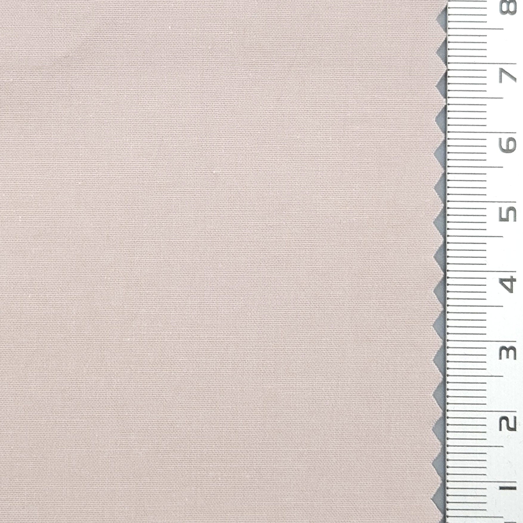 40s Solid Enzyme Washing Cotton Spandex Woven Fabric - FAB 1670 - 15.Pearl Bush