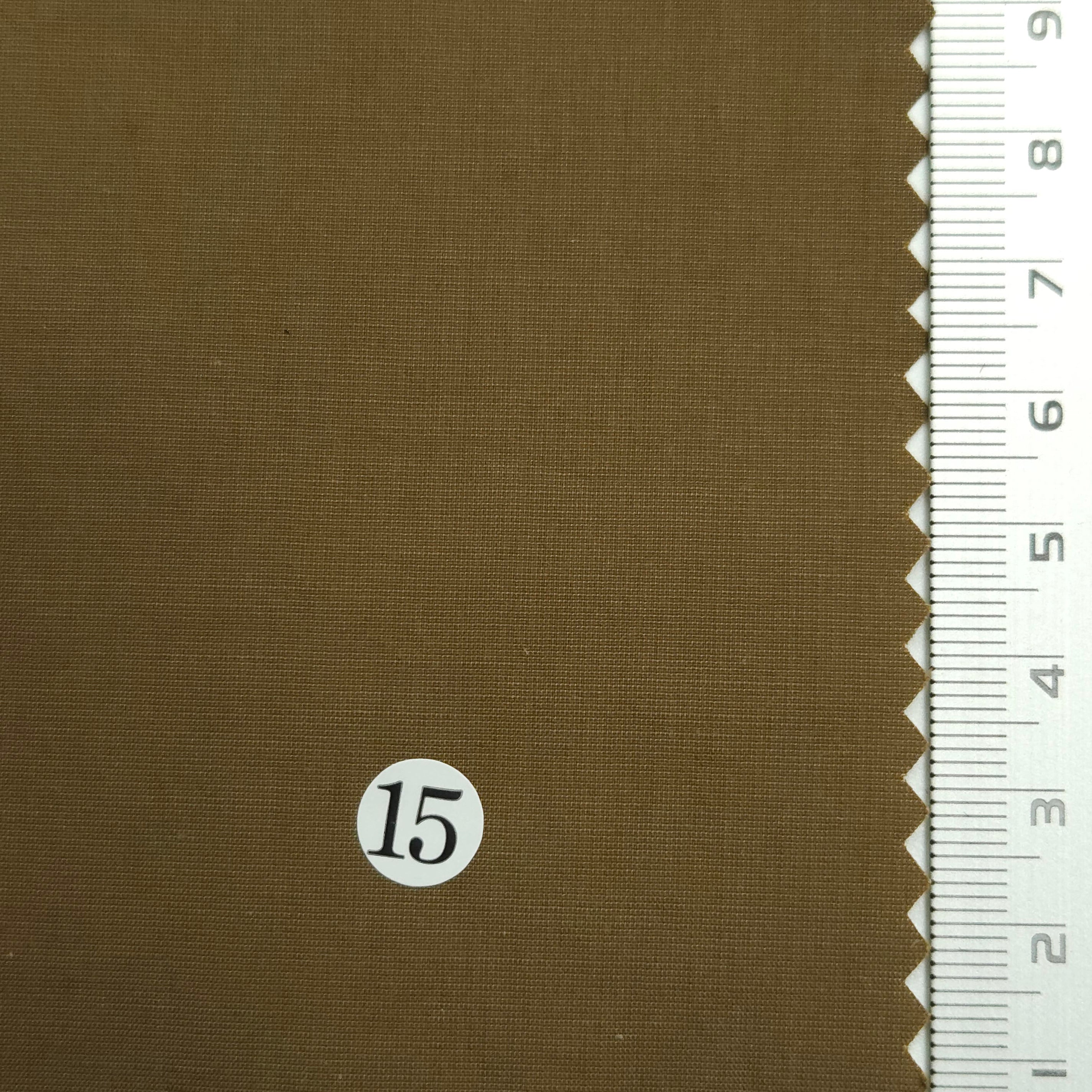 Solid Nylon Spandex Cotton Woven Fabric - FAB 1552 - 15.Shadow