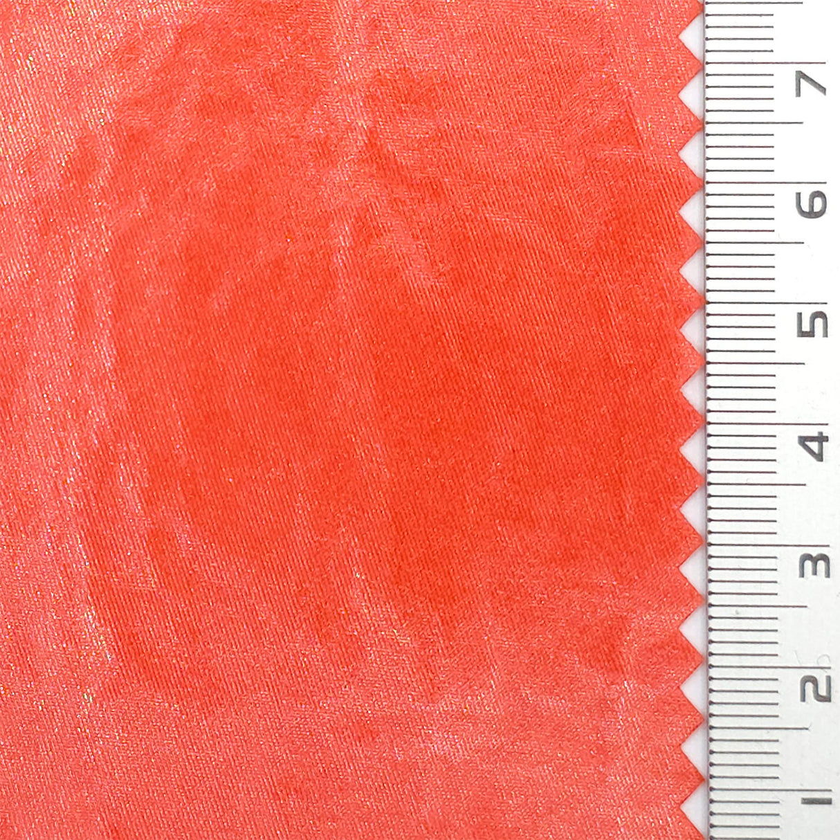 Coral Coated Crush PU Nylon Woven Fabric - FAB1832