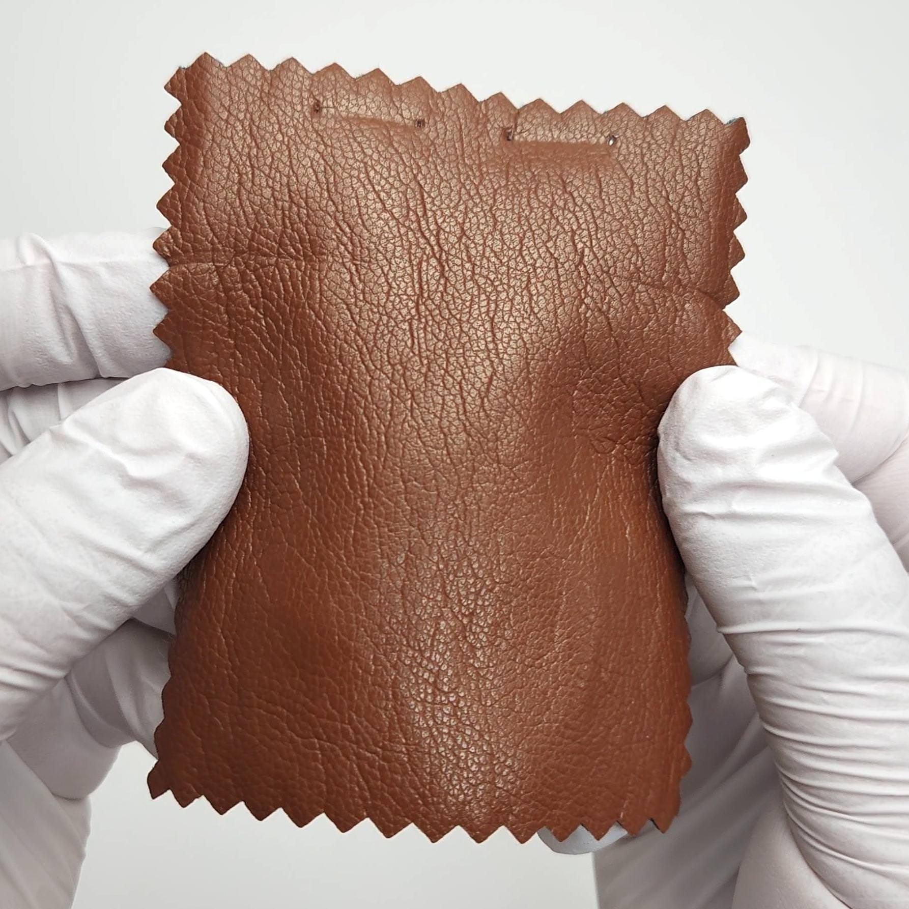 Solid Leather Polyurethane Woven Fabric - FAB 1602 -