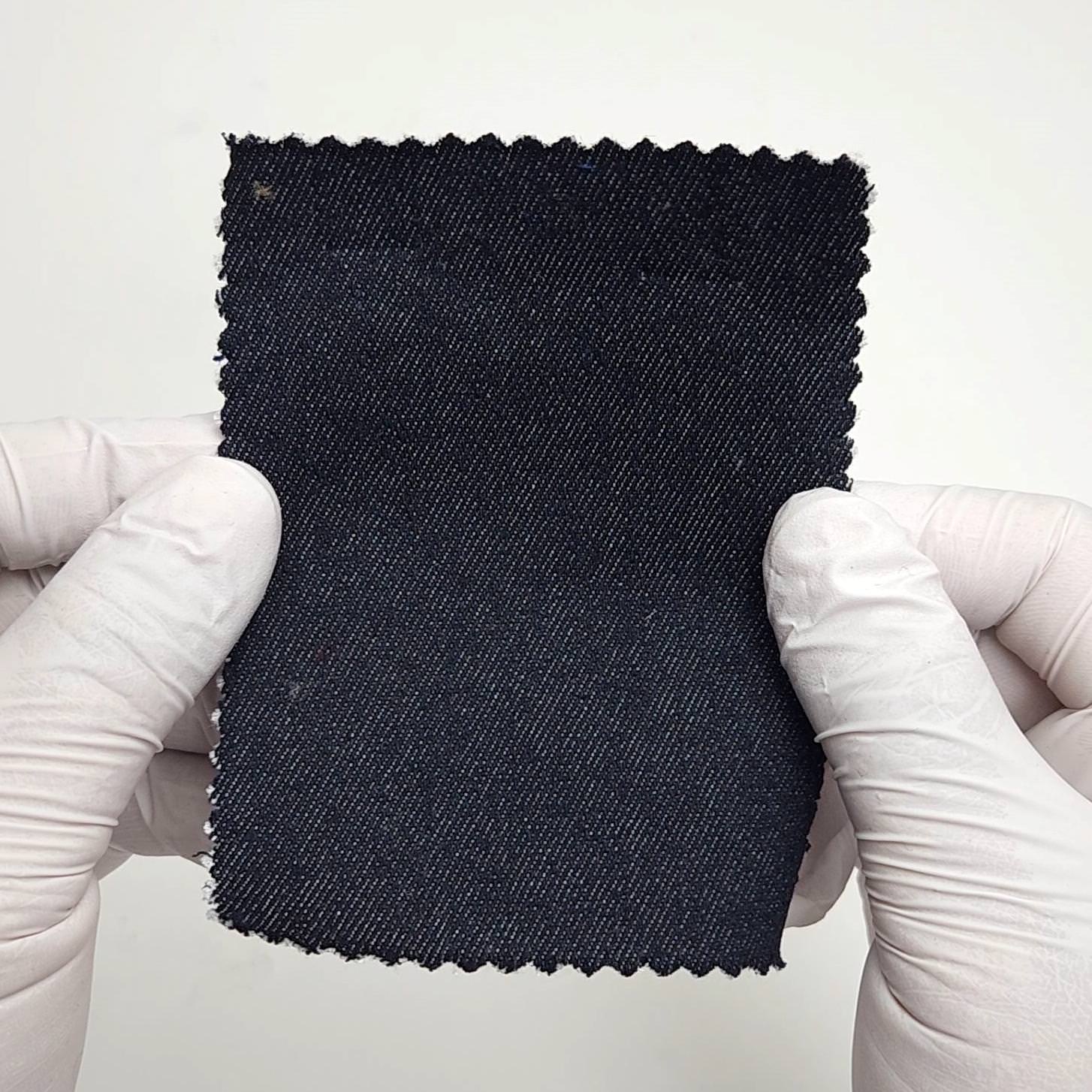 Solid Brushed Denim Cotton Polyester Spandex Woven Fabric - FAB 1606 -