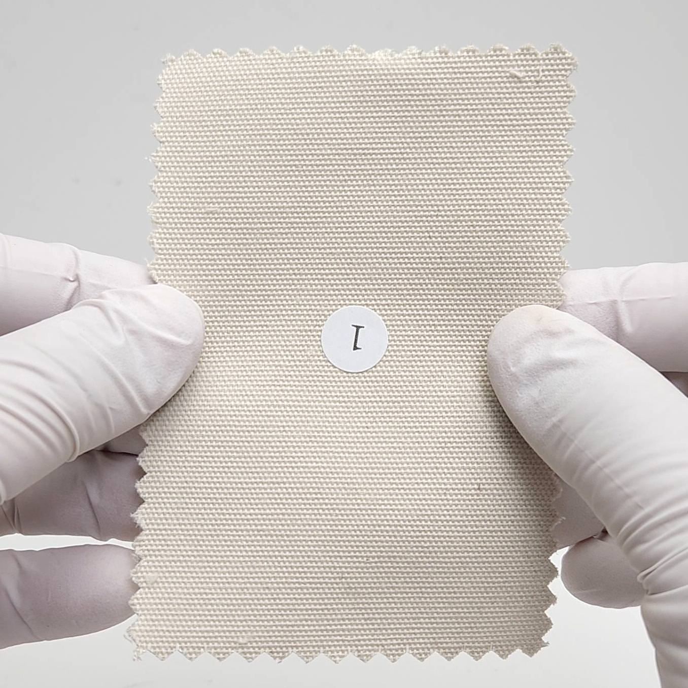 Solid Oxford Cotton Heavy Weight Woven Fabric - FAB1615 - 1.Grey-2.Beige-3.Light Beige-4.Cream-5.Ivory-6.White-7.Black