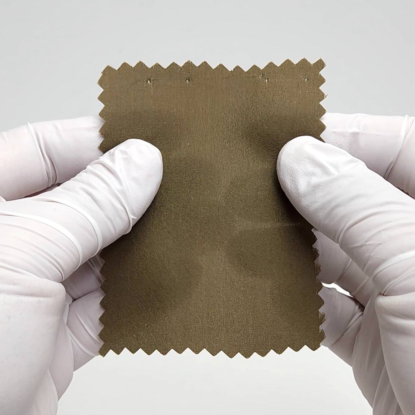 1.Olive-2.White-3.Salmon-4.Pink-5.Mint - Solid Sand Washing Silk Woven Fabric - FAB 1632