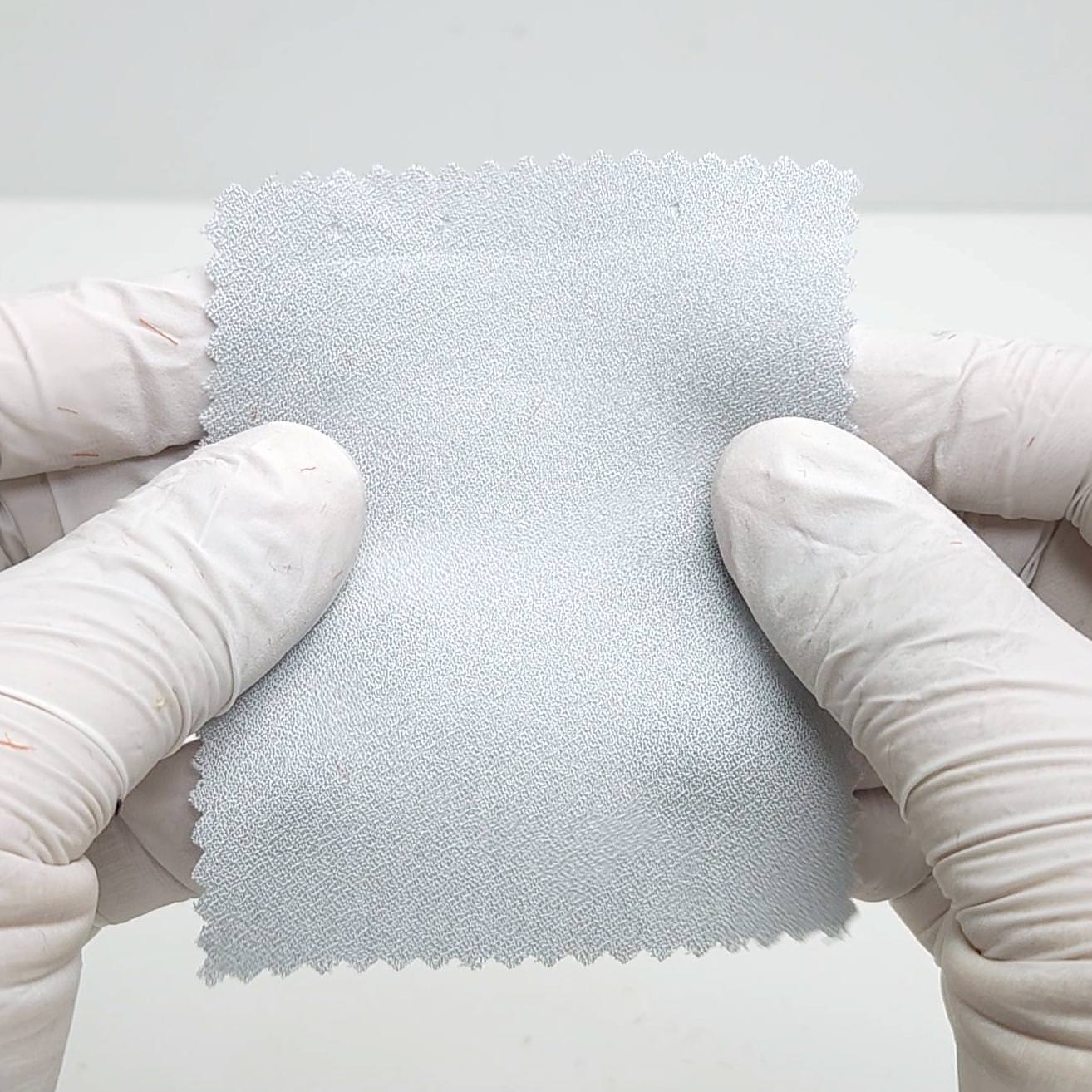 1.Mint-2.Pink-3.White-4.Navy-5.Black - Solid Crepe Rayon Woven Fabric - FAB 1635