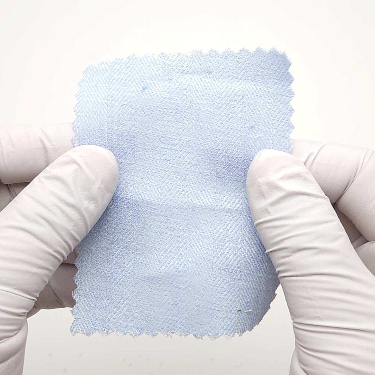 Herringbone Enzyme Washing Rayon Spandex Cotton Linen Woven Fabric - FAB 1652 -