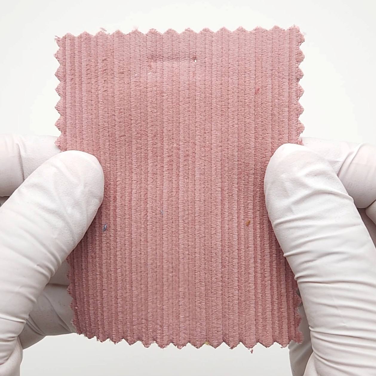 1.Petite Orchid-2.Oyster Pink-3.Milk White-4.Sour Dough-5.Pale Taupe - 11Wale Solid Corduroy Cotton Woven Fabric - FAB 1655