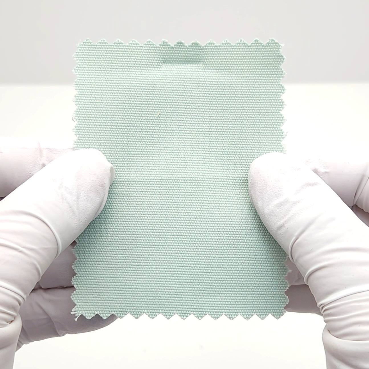 1.Aqua Squeeze-2.Melrose-3.Porsche-4.Pale Violet Red-5.Amour - 18s Solid Oxford Washing Cotton Woven Fabric - FAB 1675