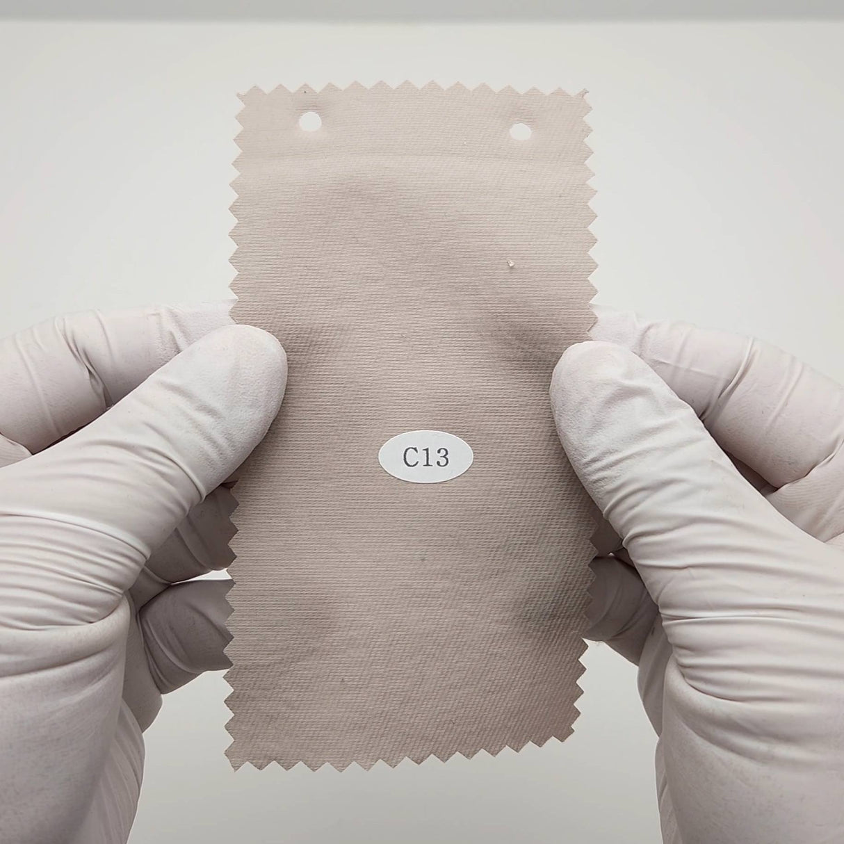 Solid PU Coating Recycled Nylon Woven Fabric - FAB1682 - 1.Bon Jour (C13)-2.Blue Haze (171)-3.Half And Half (462)-4.Off Yellow (G2)-5.Wheatfield (16)-6.Fair Pink (134)-7.Grey Chateau (37)-8.White (H2)-9.Silver Sand (87)-10.Aths Special (146)