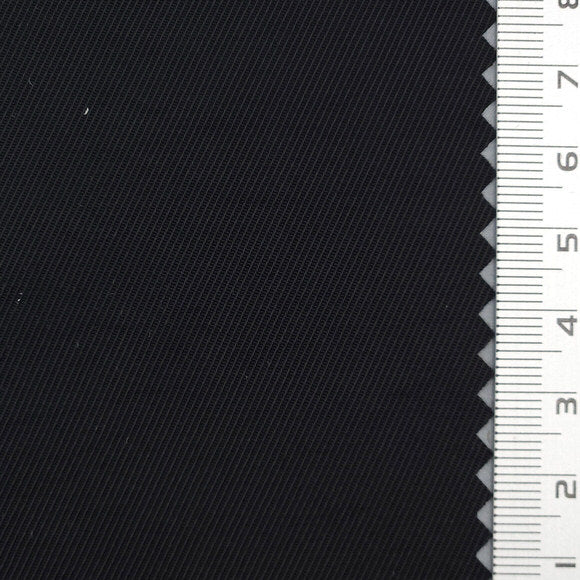 Hi Twist Solid Plain Twill Nylon Woven Fabric - FAB 1727 - 16.Black