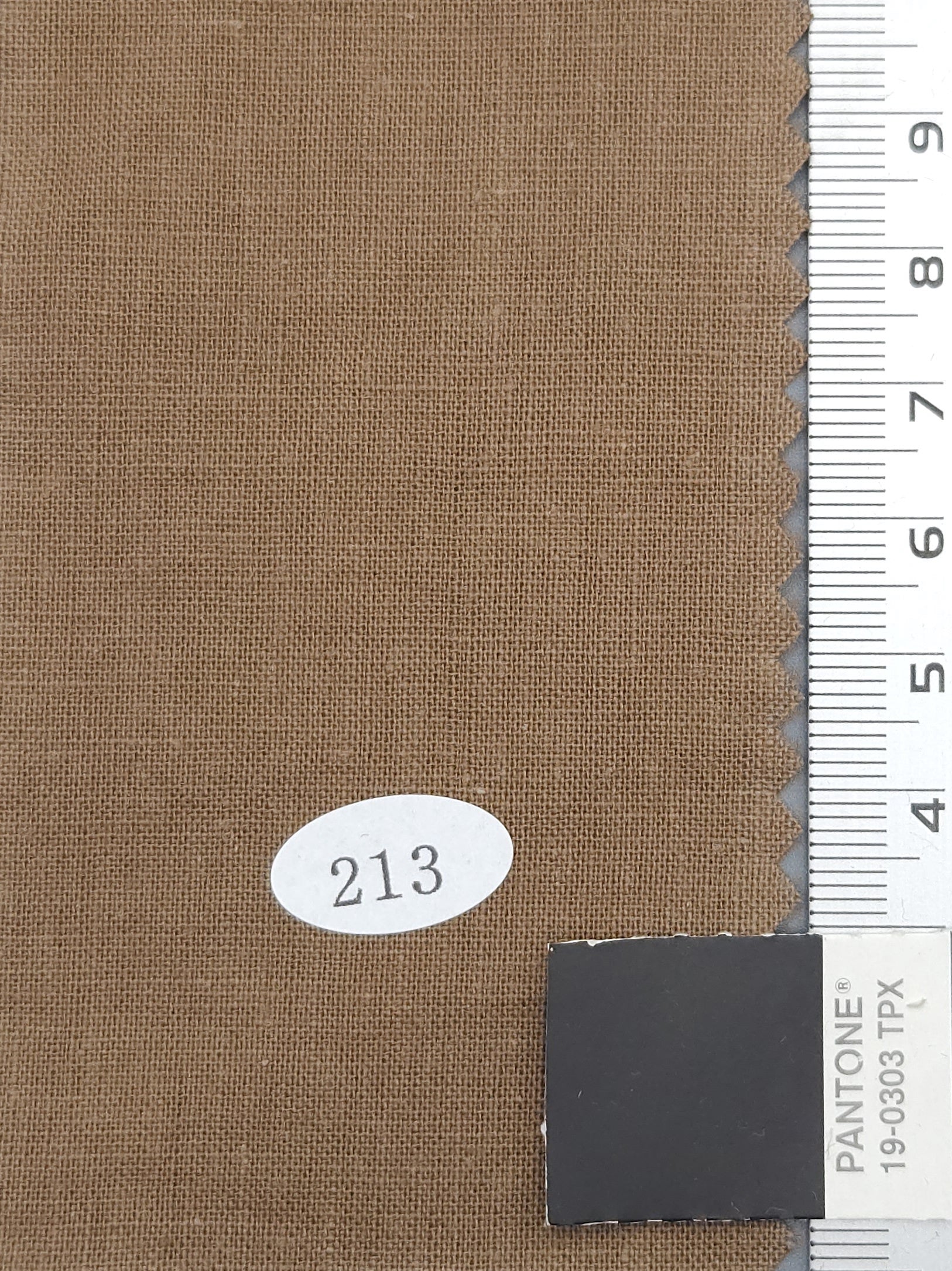 Linen Cotton Woven Fabric - FAB 1267 - 16.Pale Brown