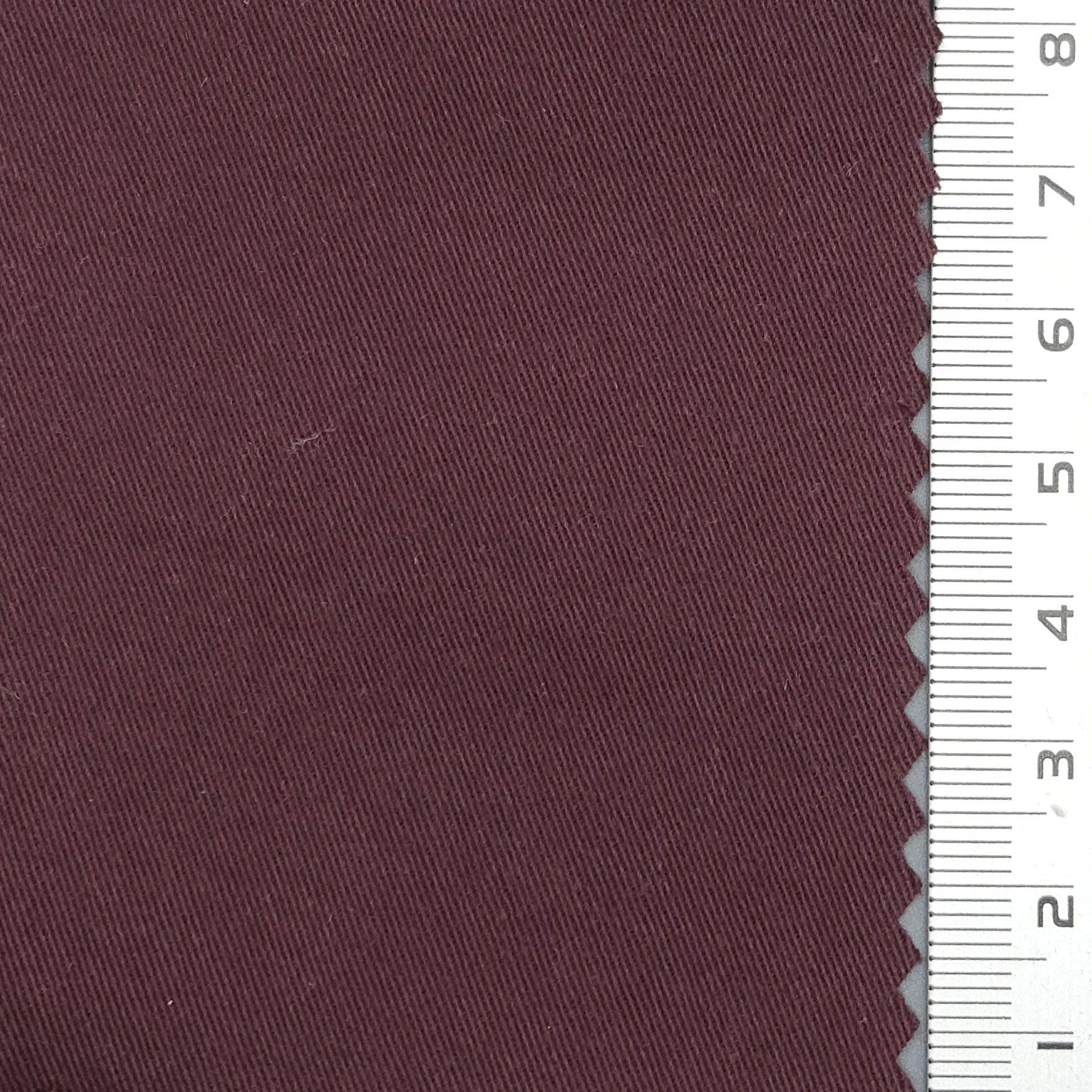 20s High Density Solid Enzyme Washing Spandex Cotton Woven Fabric - FAB 1664 - 16.Bulgarian Rose