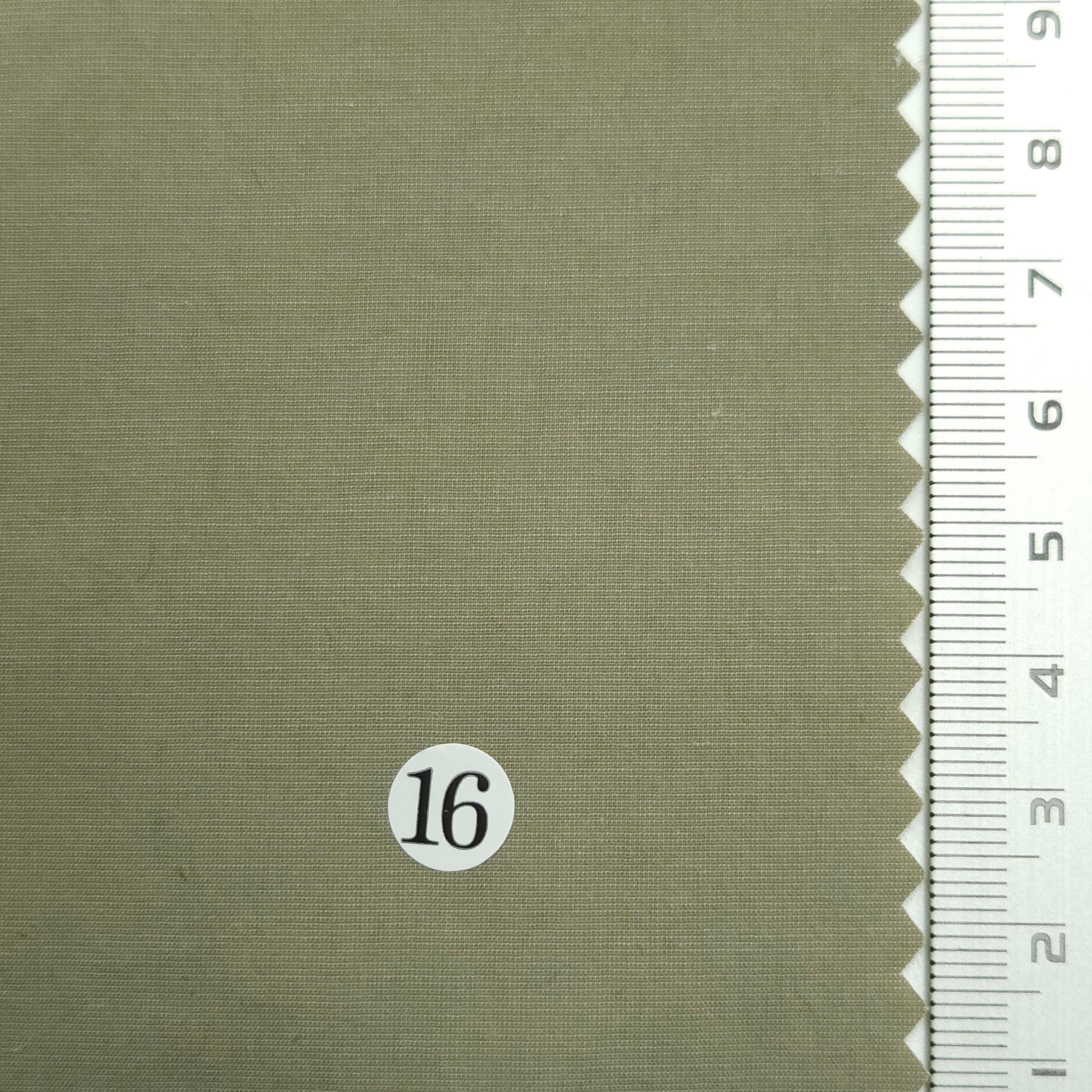 Solid Nylon Spandex Cotton Woven Fabric - FAB 1552 - 16.Grey