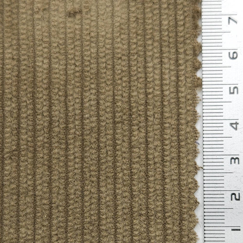 6Wale Solid Corduroy Cotton Woven Fabric - FAB 1656 - 16.Cement