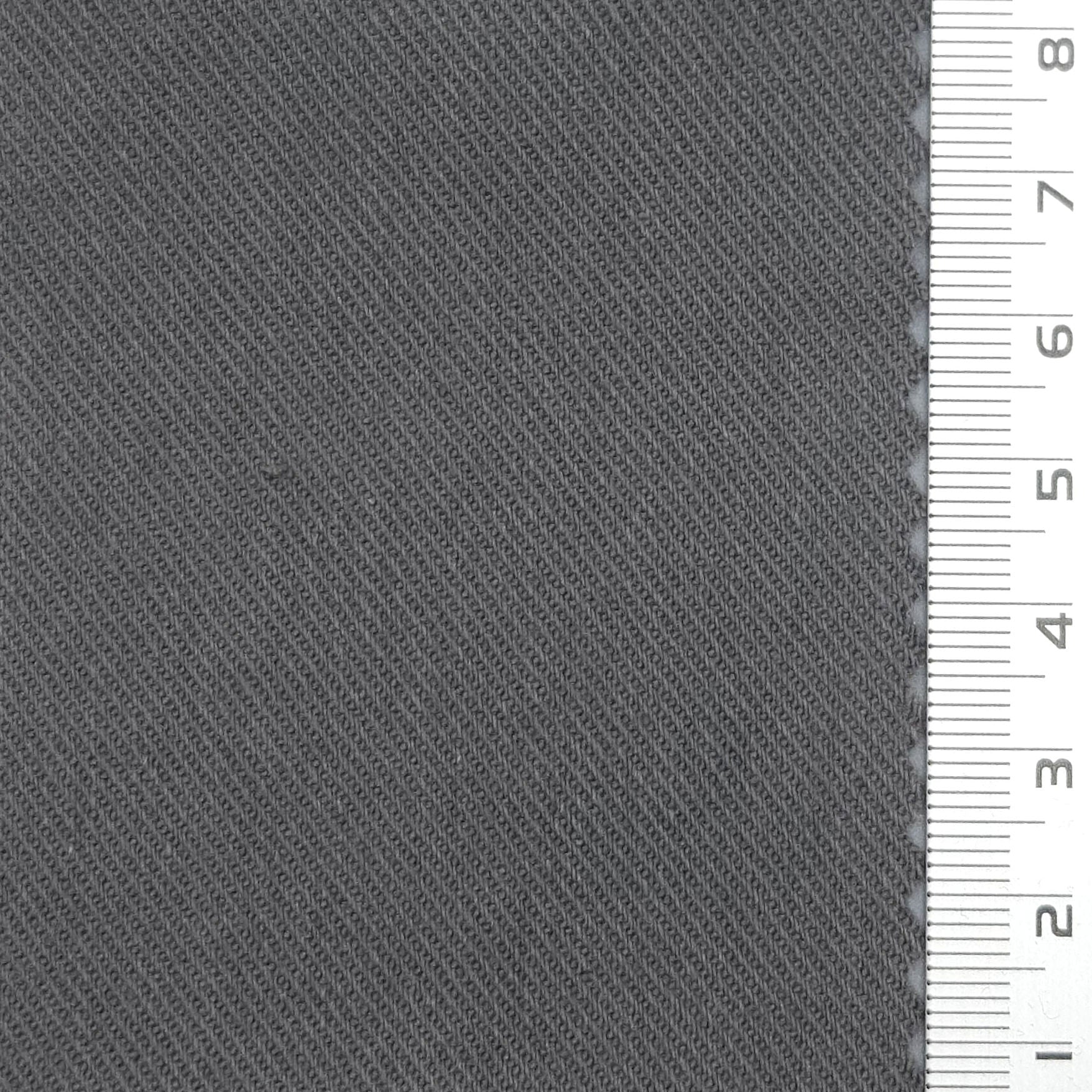 Solid Enzyme Twill Washing Cotton Spandex Woven Fabric - FAB 1668 - 16.Bright Grey