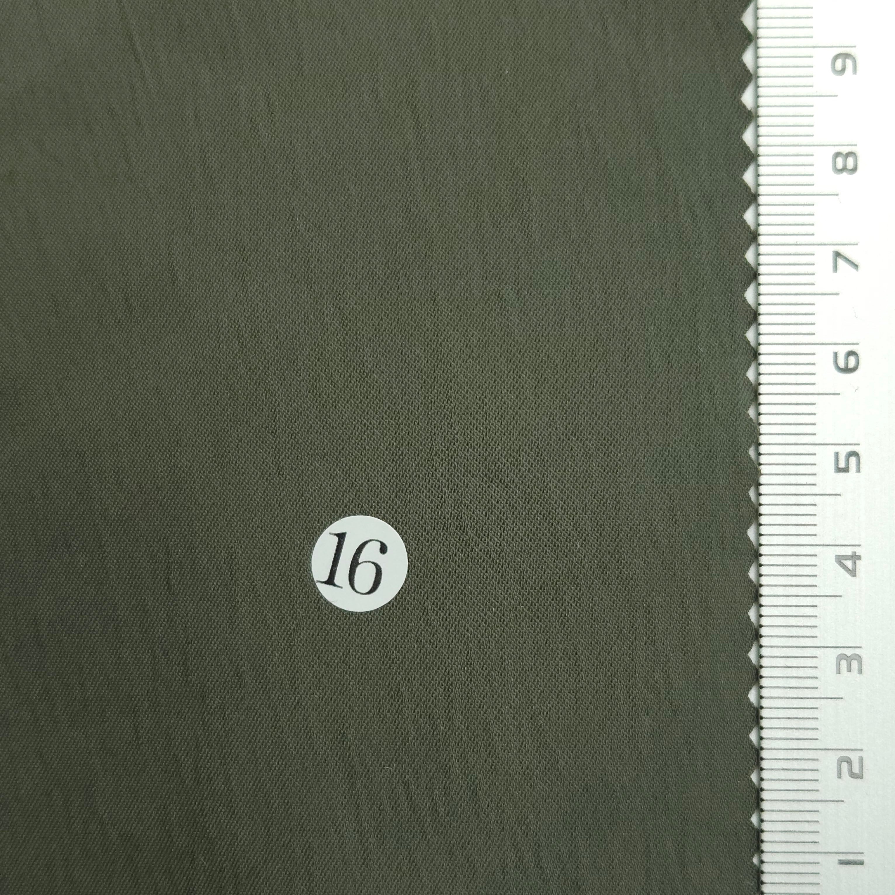 Solid Nylon Spandex Woven Fabric - FAB 1553 - 16.Green Grey