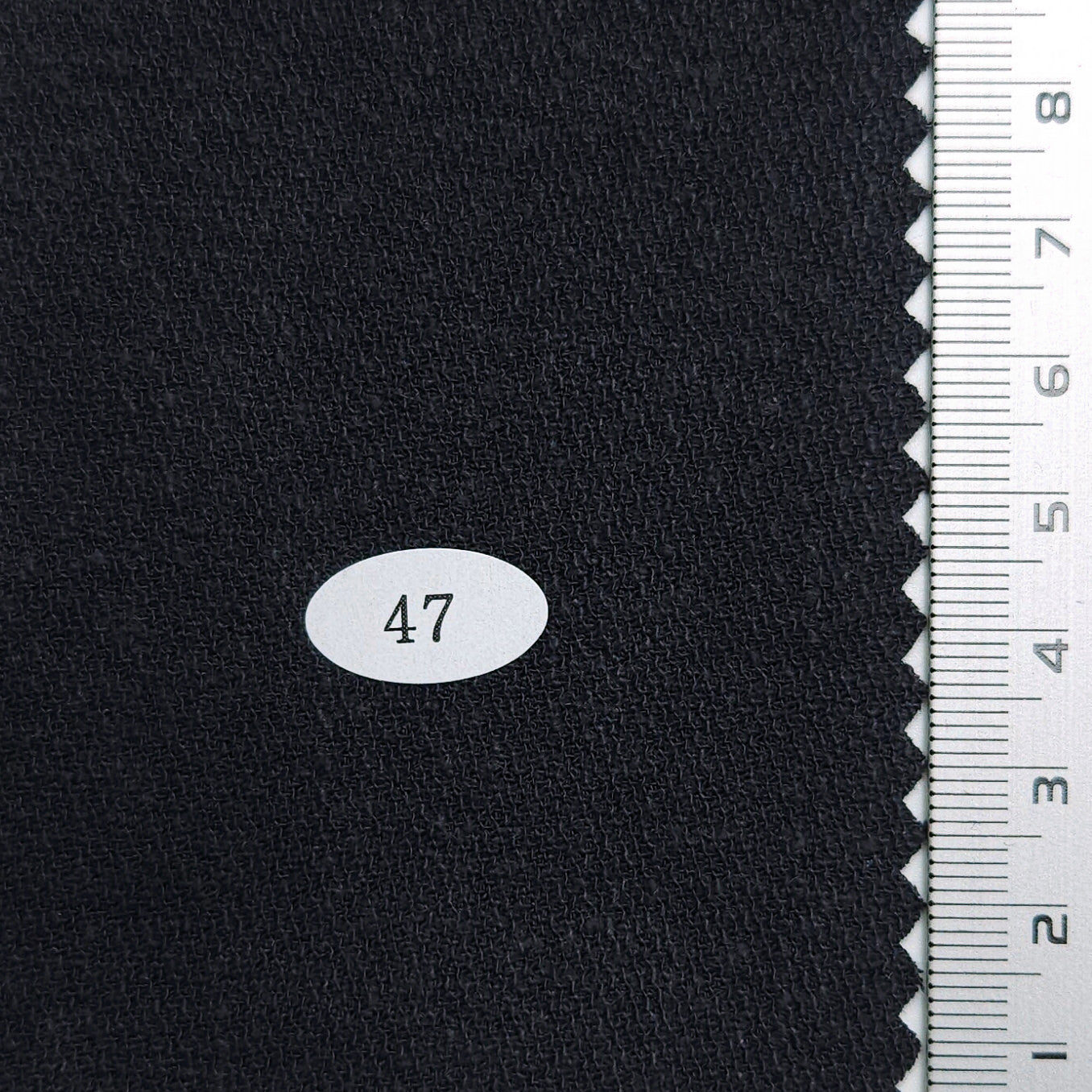 Solid Dobby Washing Linen Rayon Woven Fabric - FAB 1565 - 16.Black Rock