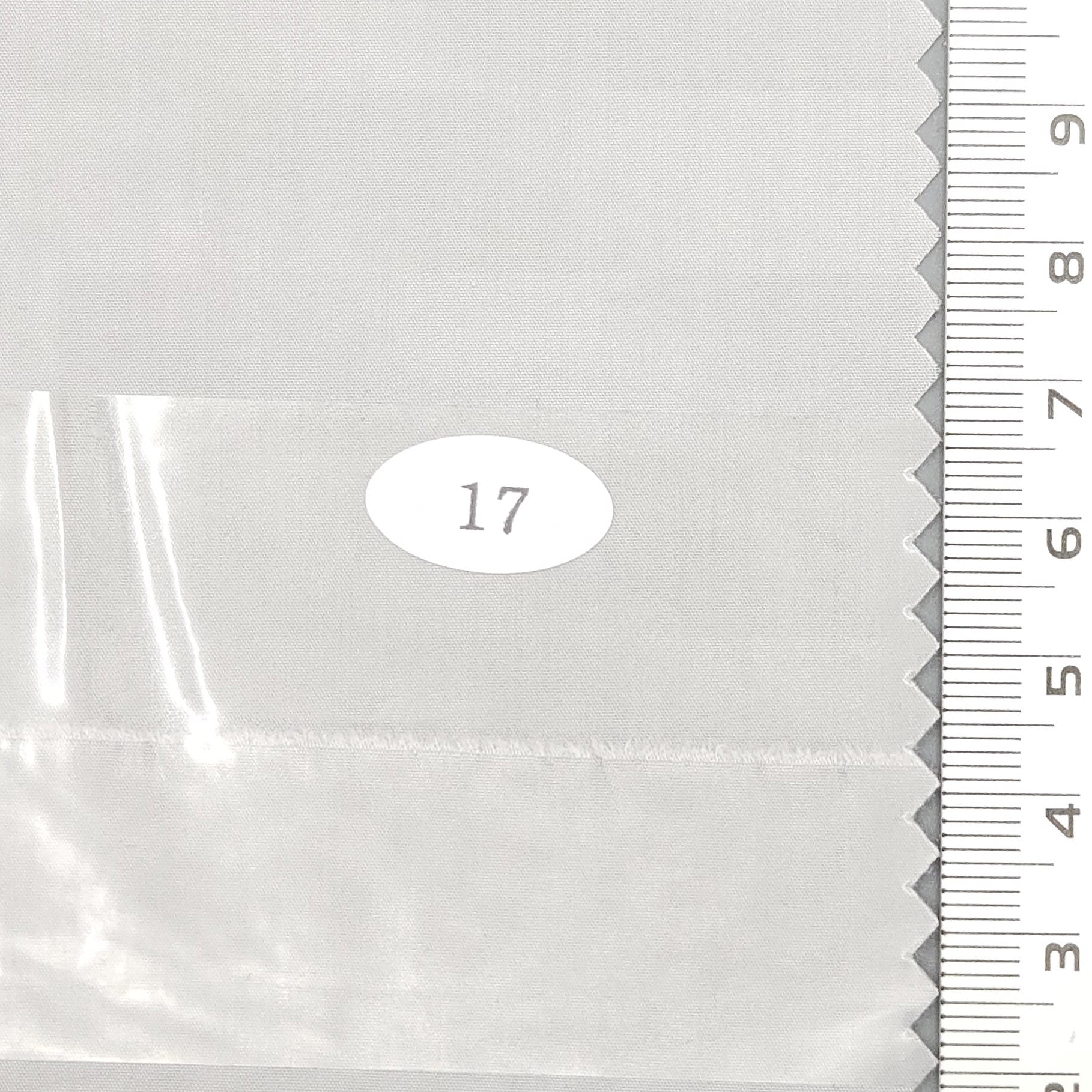 Solid Plain Recycled Cotton Polyester Woven Fabric - FAB 1700 - 17.Pearl Bush
