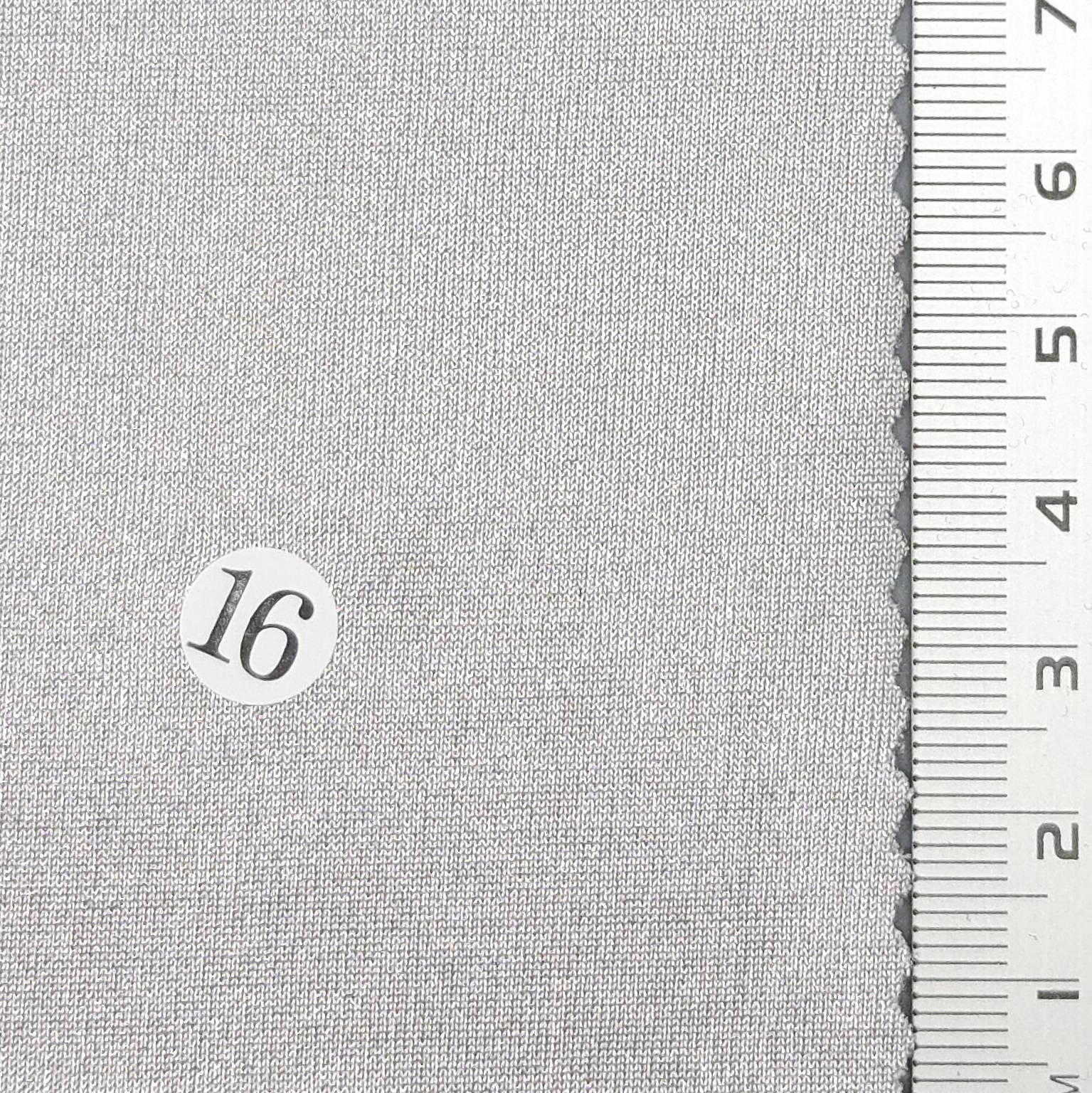 1.Turquoise/Silver (29)-2.Black/Gold (1)-3.Black/Silver (2)-4.Ivory/Silver (3)-5.Ivory/Gold (4) - Solid Foil Slinky Spandex Polyester Knit Fabric - FAB 1698