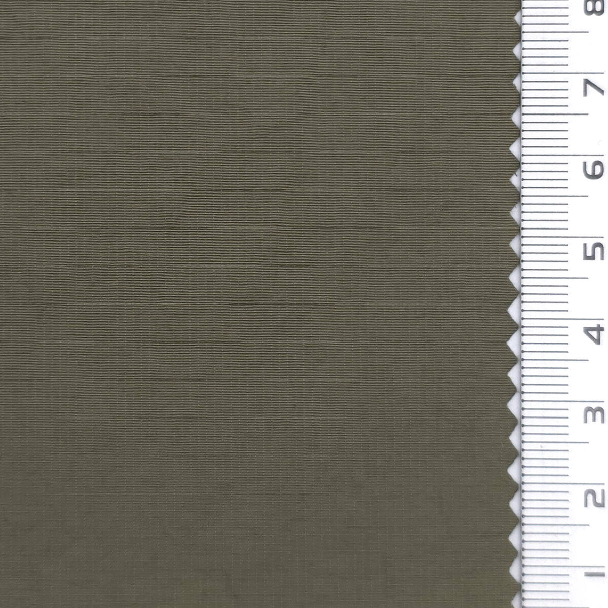 1: Olive Green-2: White-3: Off-White-4: Light Gray-5: Taupe - Lightweight Waterproof Ripstop Nylon Technical Woven Fabric - FAB 1941