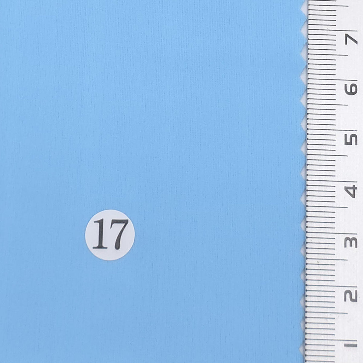 1: Light Pink-2: Coral-3: Orange-4: Cornflower Blue-5: Light Cyan - Soft Stretch Solid Nylon Spandex Knit Fabric - FAB 1944