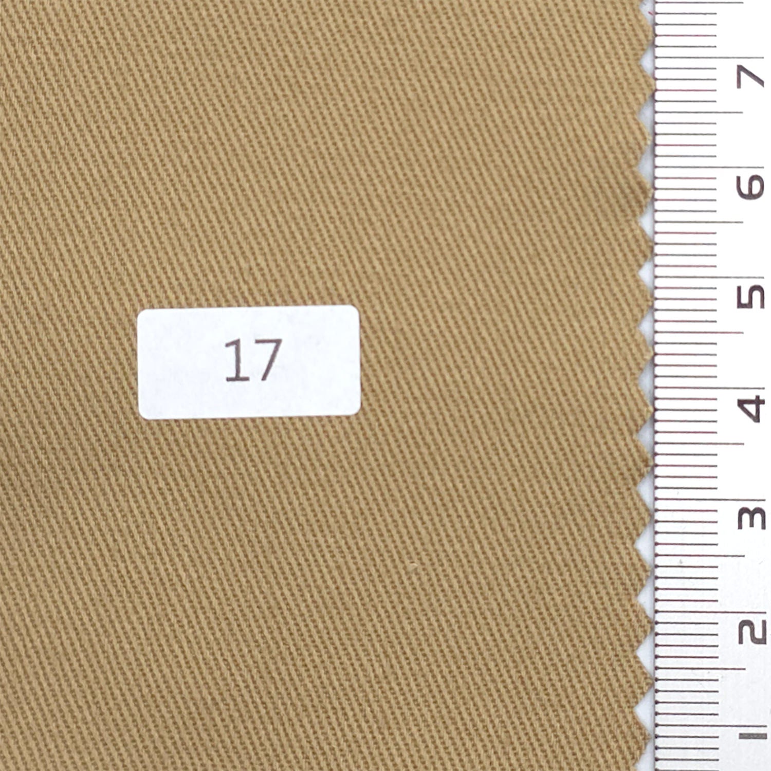 1.Beige-2.White-3.Ivory-4.Nude Pink-5.Nude Yellow - 14 Count High Density Solid Twill Cotton Woven Fabric - FAB 1816