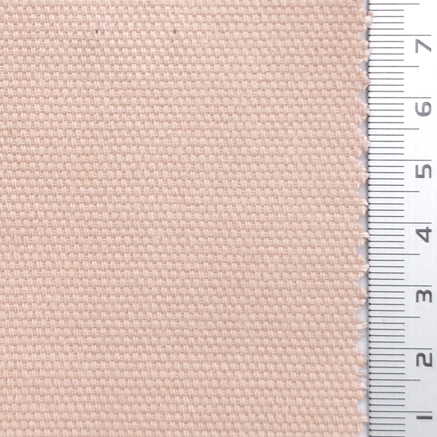 Solid 7 Count Cotton Oxford Woven Fabric - FAB1981 - Light Peach