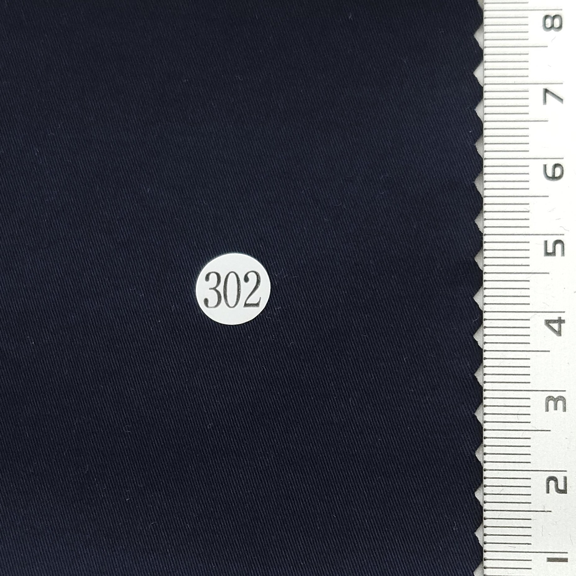 Solid Enzyme Twill Cotton Spandex Woven Fabric - FAB 1568 - 17.Navy (302)