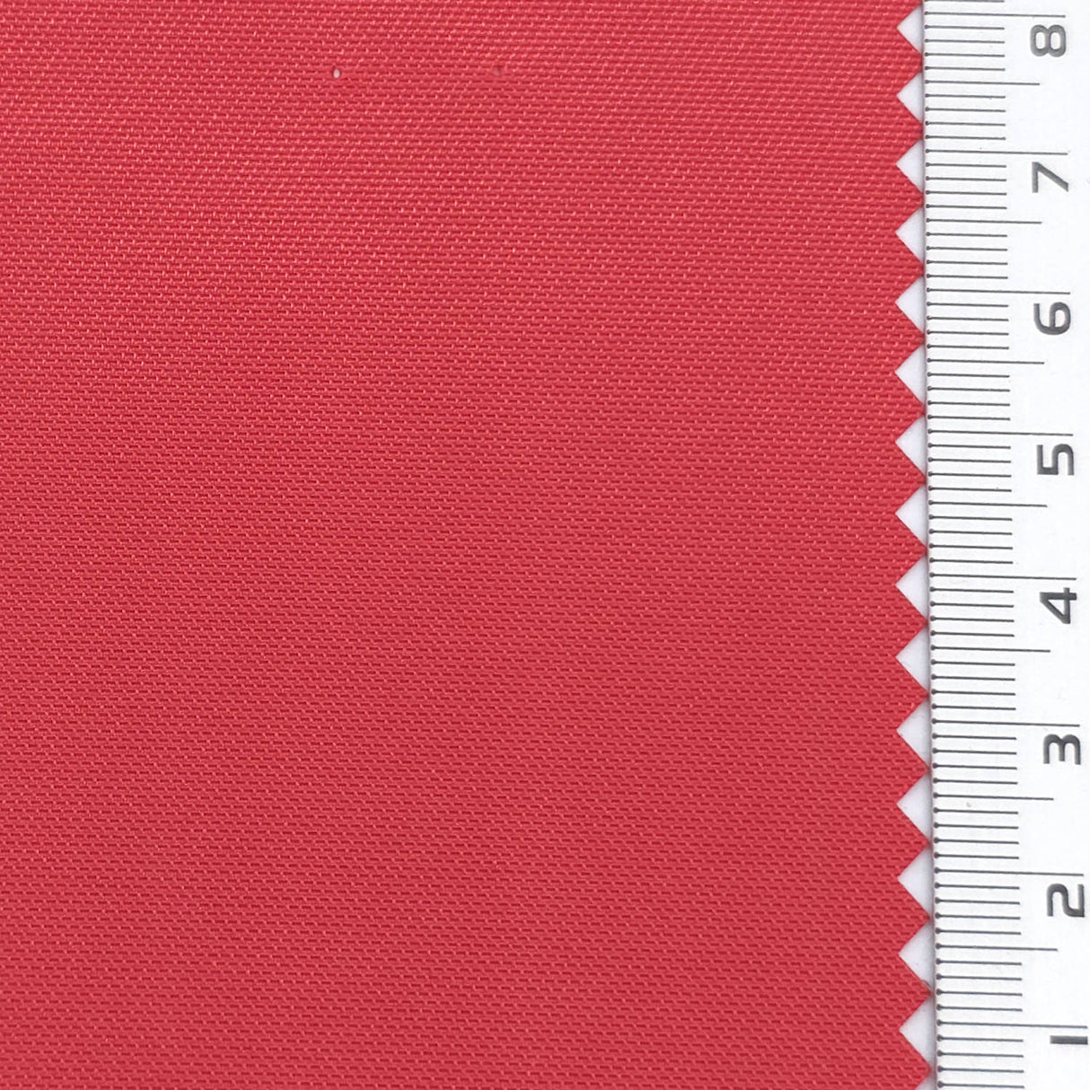 Red - Canvas Poly Woven Fabric - FAB1883