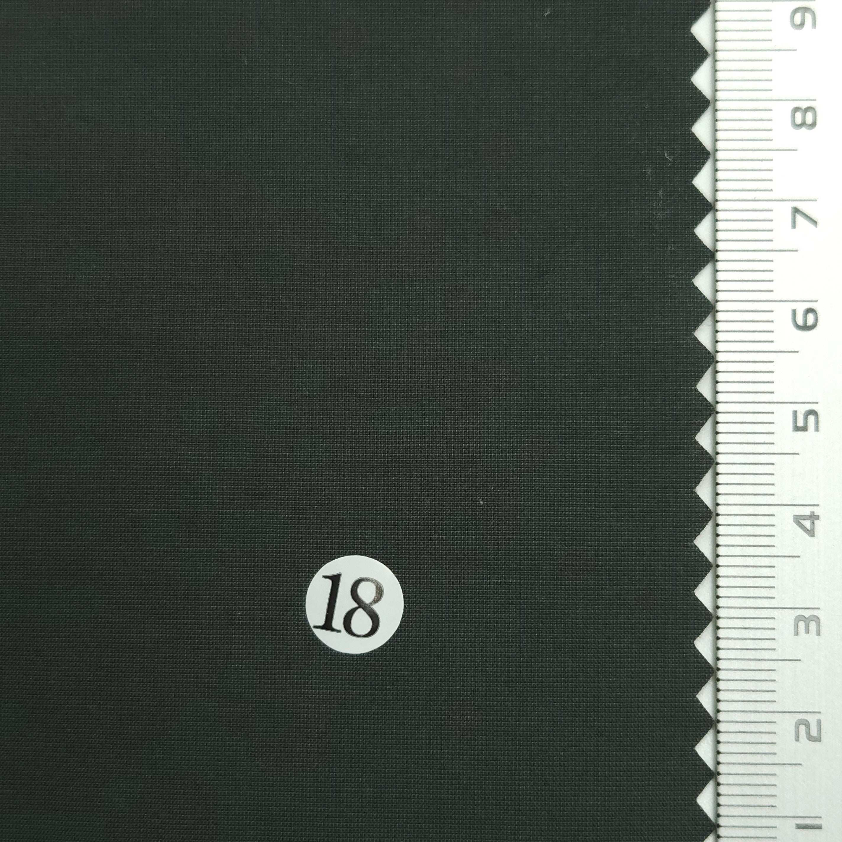 Solid Nylon Spandex Cotton Woven Fabric - FAB 1552 - 18.Bismark
