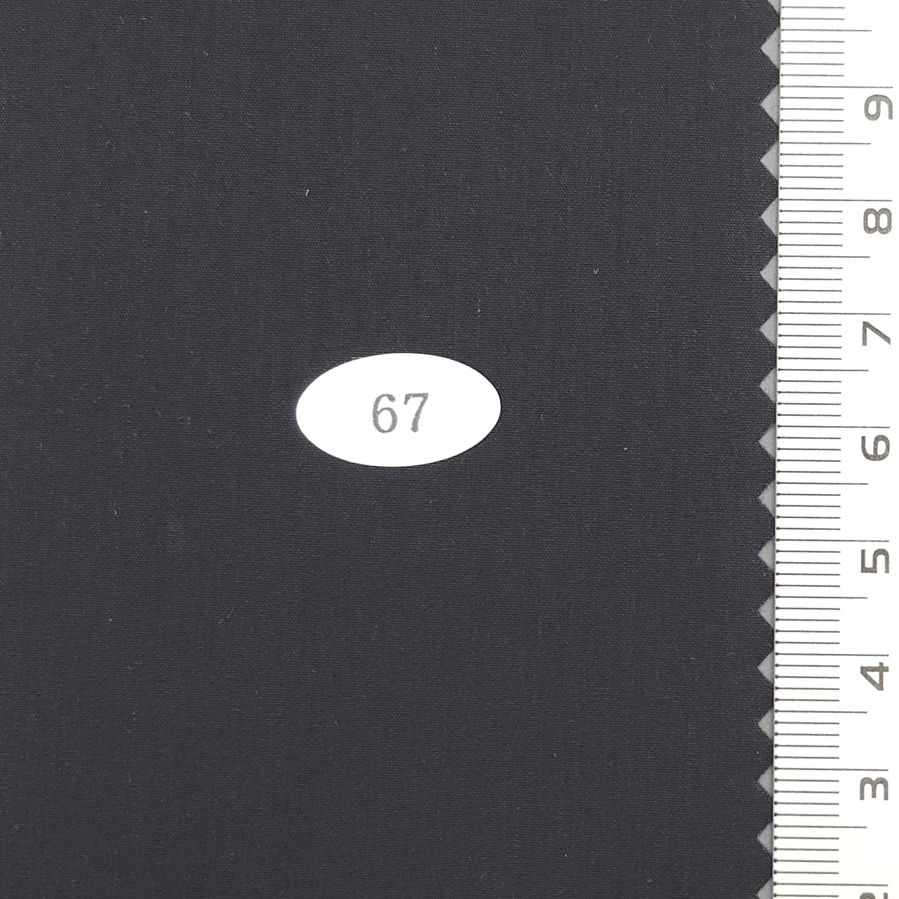 Solid Plain Recycled Cotton Polyester Woven Fabric - FAB 1700 - 18.Ship Grey