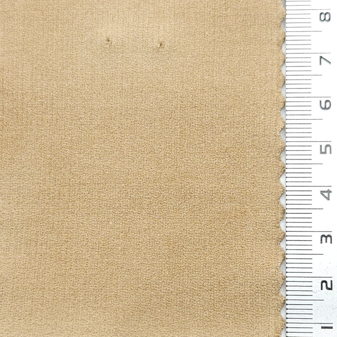21 Wale Solid Corduroy Spandex Cotton Woven Fabric - FAB 1654 - 18.Calico