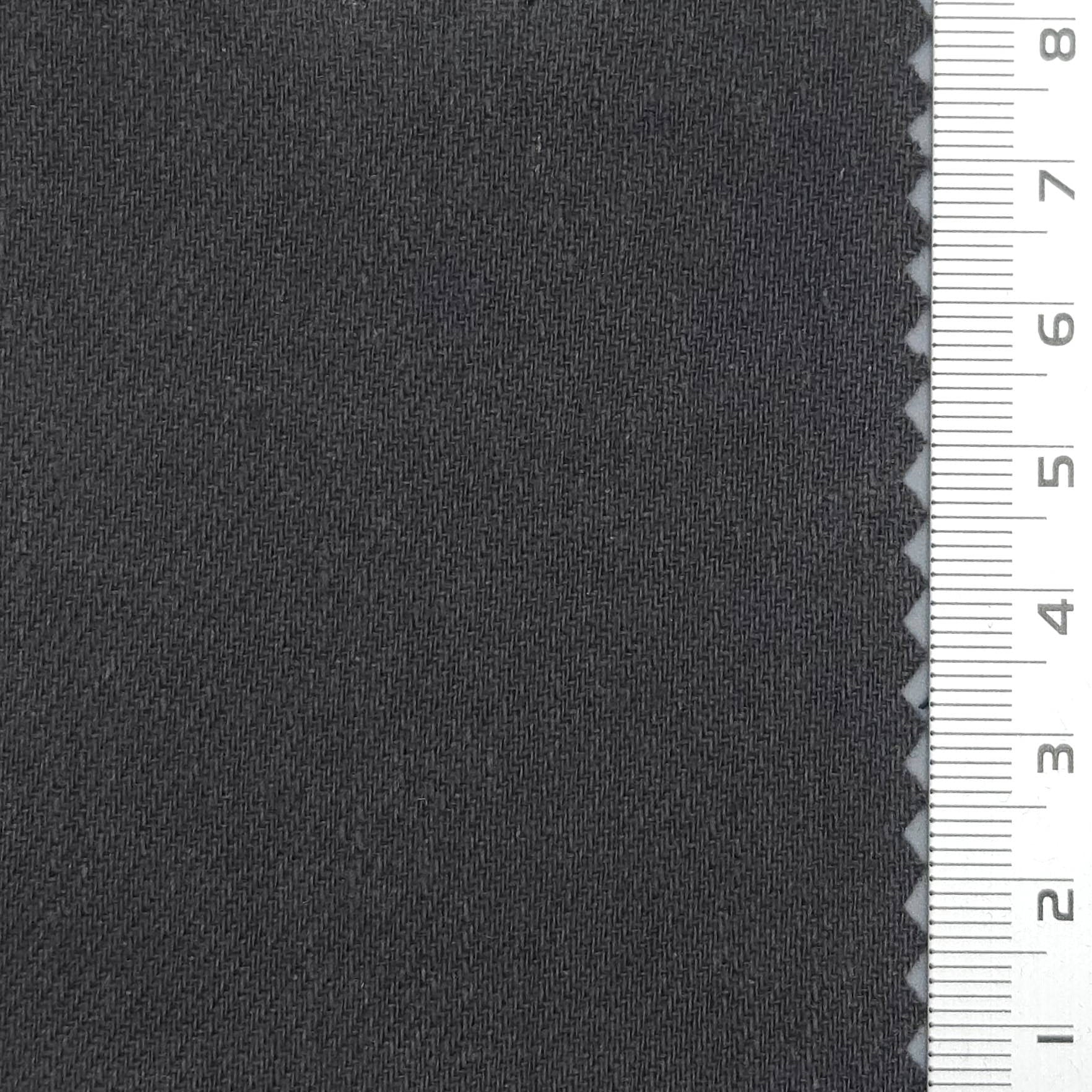 Solid Enzyme Washing Cotton Linen Woven Fabric - FAB 1663 - 18.Gun Powder