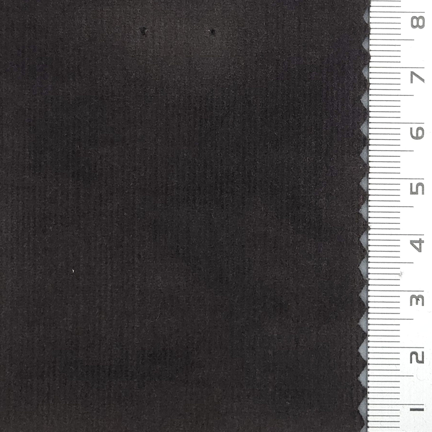 28Wale Solid Corduroy Cotton Spandex Woven Fabric - FAB 1666 - 19.Nero