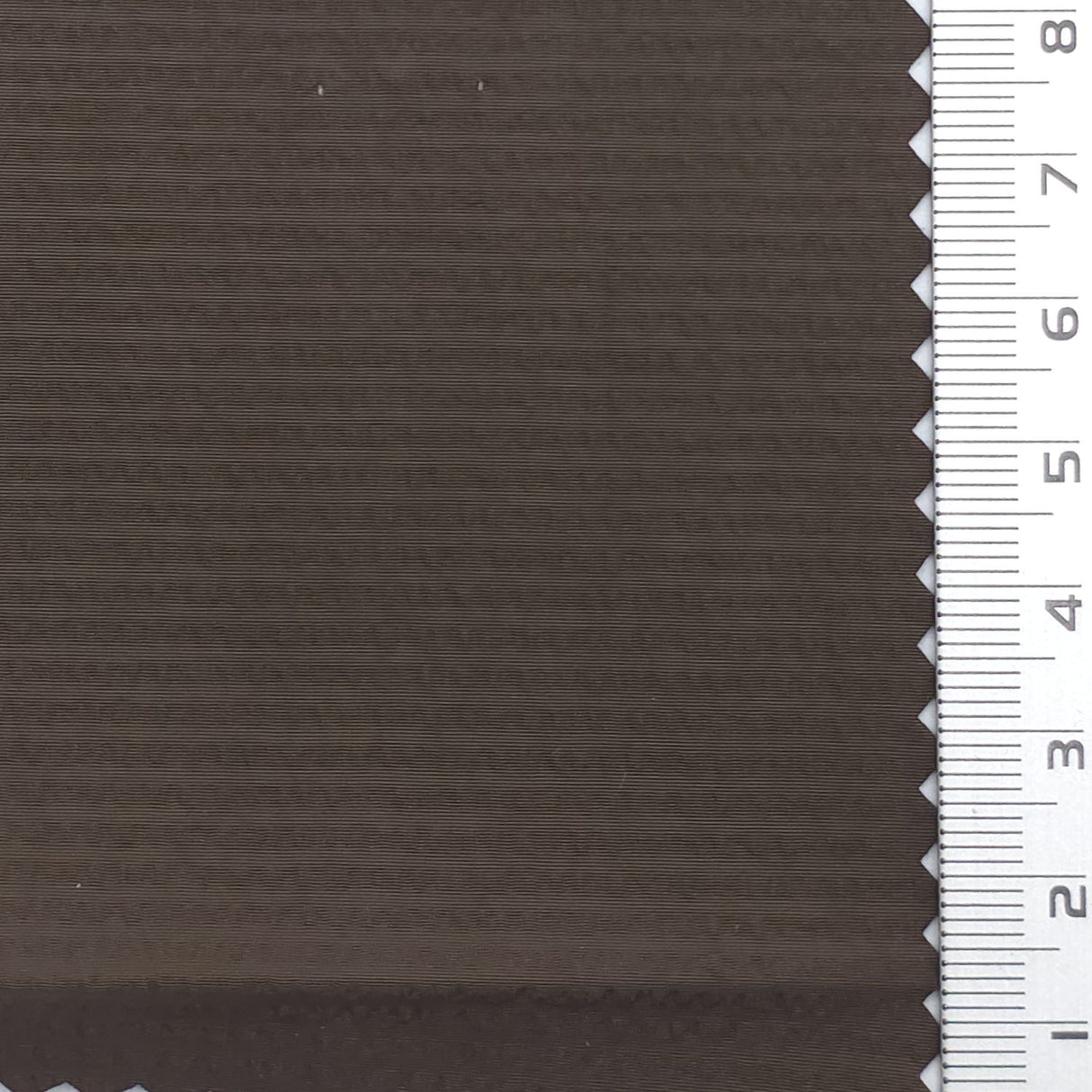 Dark Brown - Dobby Coated Nylon Woven Fabric - FAB1881