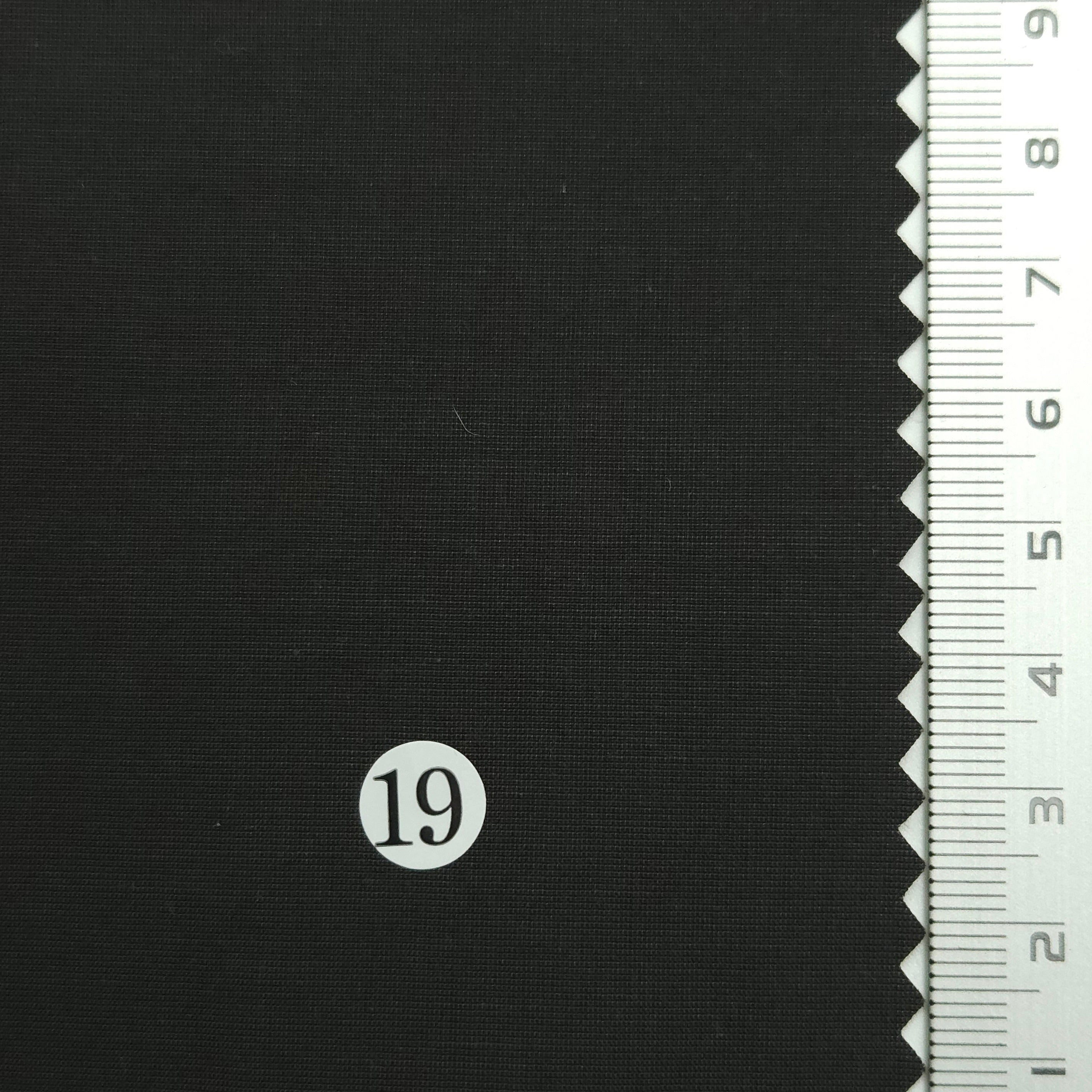 Solid Nylon Spandex Cotton Woven Fabric - FAB 1552 - 19.Arsenic