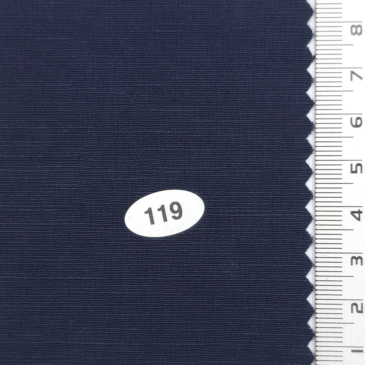 Dark Blue - Linen Textured LR Woven Fabric - FAB1853