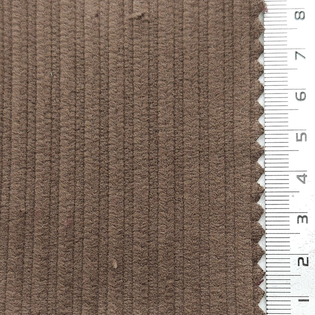 8Wale Solid Corduroy Cotton Woven Fabric - FAB 1657 - 19.Cement