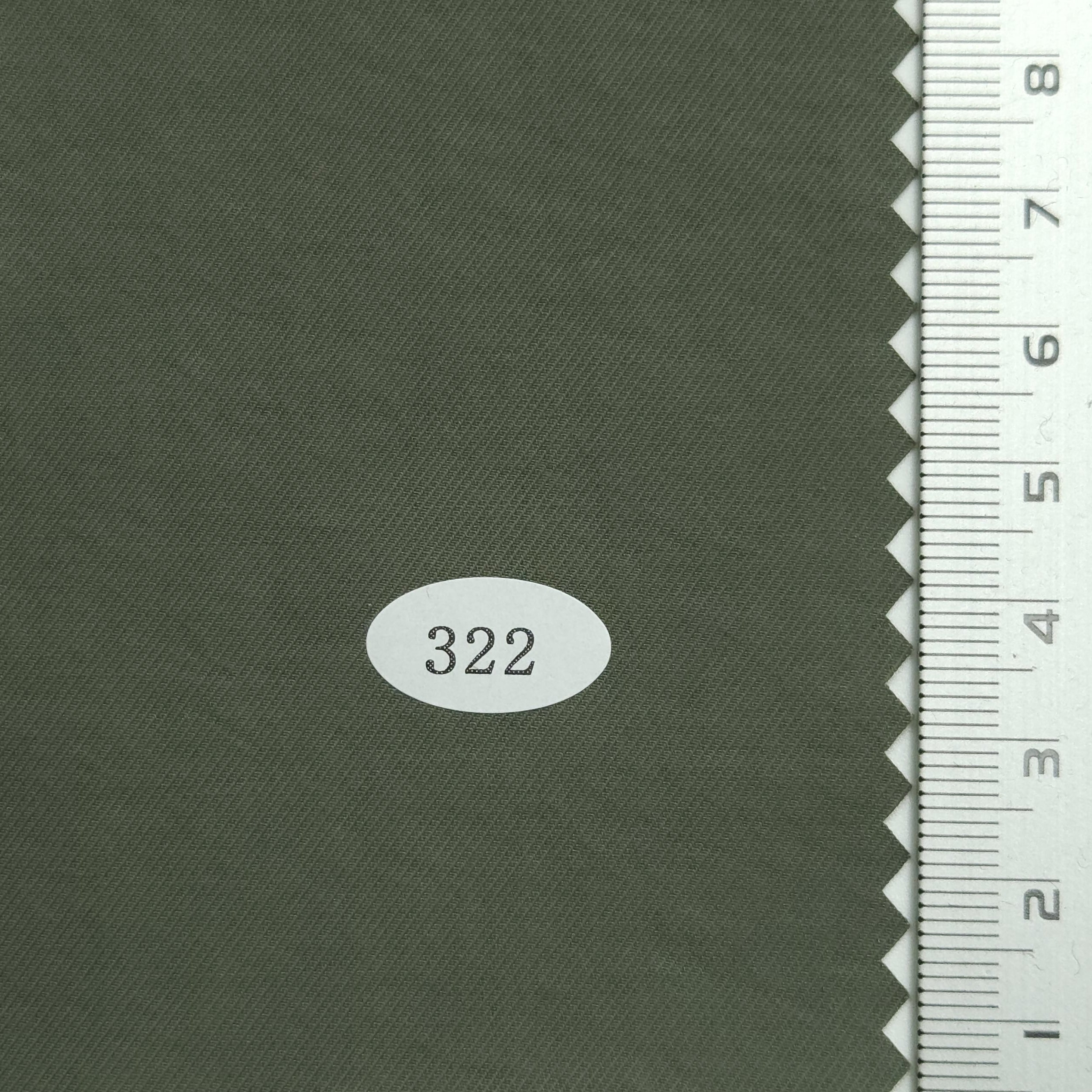 Nylon Cotton Twill Woven Fabric - FAB 1155 - 19.Dark Slate (322)