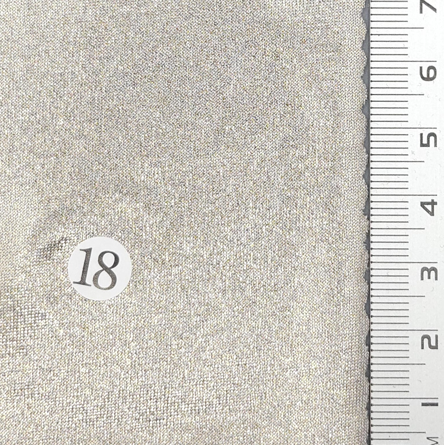 1.Turquoise/Silver (29)-2.Black/Gold (1)-3.Black/Silver (2)-4.Ivory/Silver (3)-5.Ivory/Gold (4) - Solid Foil Slinky Spandex Polyester Knit Fabric - FAB 1698