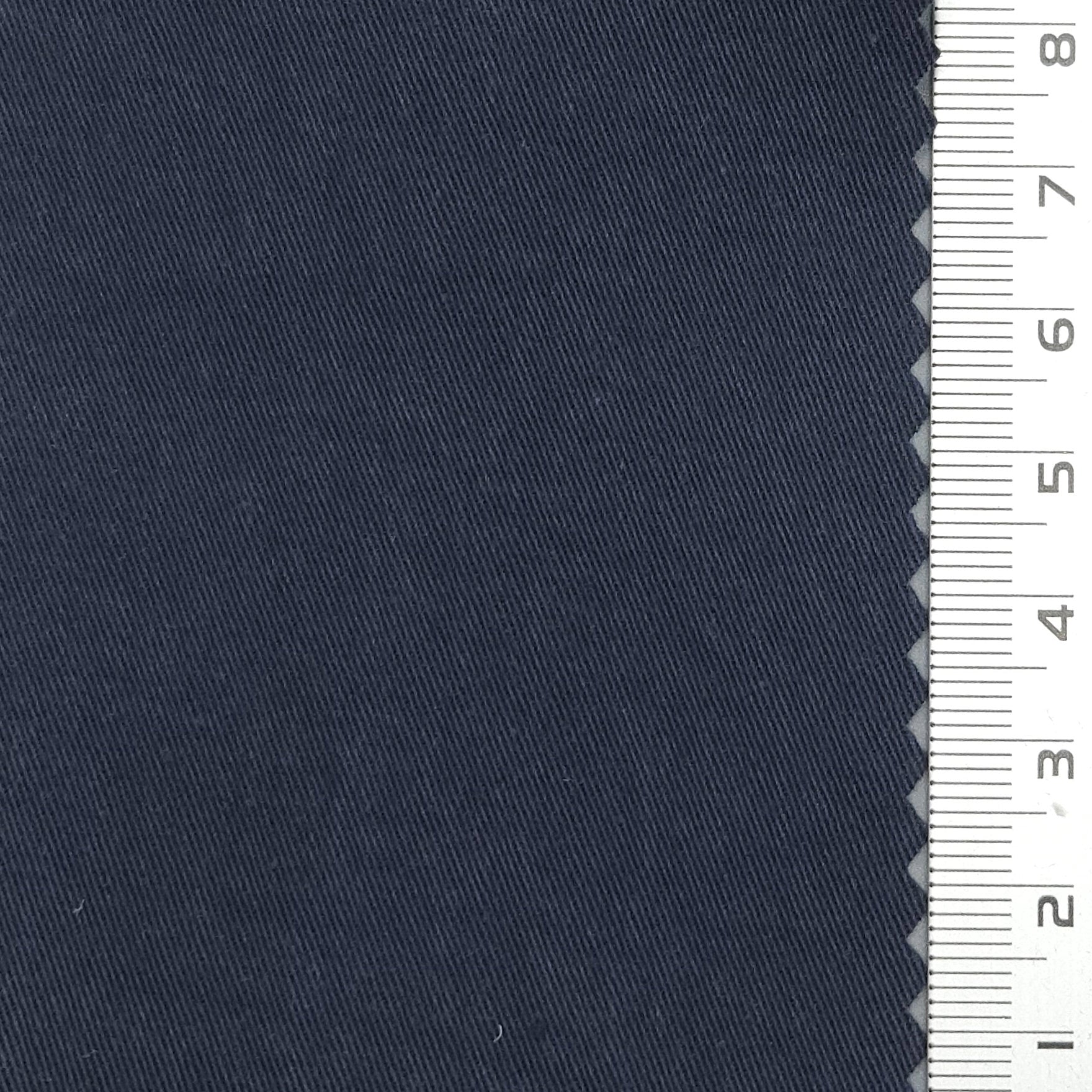 20s High Density Solid Enzyme Washing Spandex Cotton Woven Fabric - FAB 1664 - 19.Midnight Express