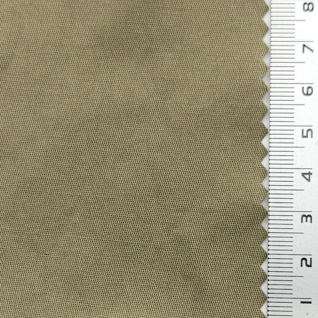 Solid Enzyme Washing 32s Cotton Spandex Woven Fabric - FAB1651 - 1.Travertine-2.Sisal-3.Forget Me Not-4.Loafer-5.Milk White-6.White-7.Bizarre-8.Gainsboro-9.Grey Nurse-10.Zumthor