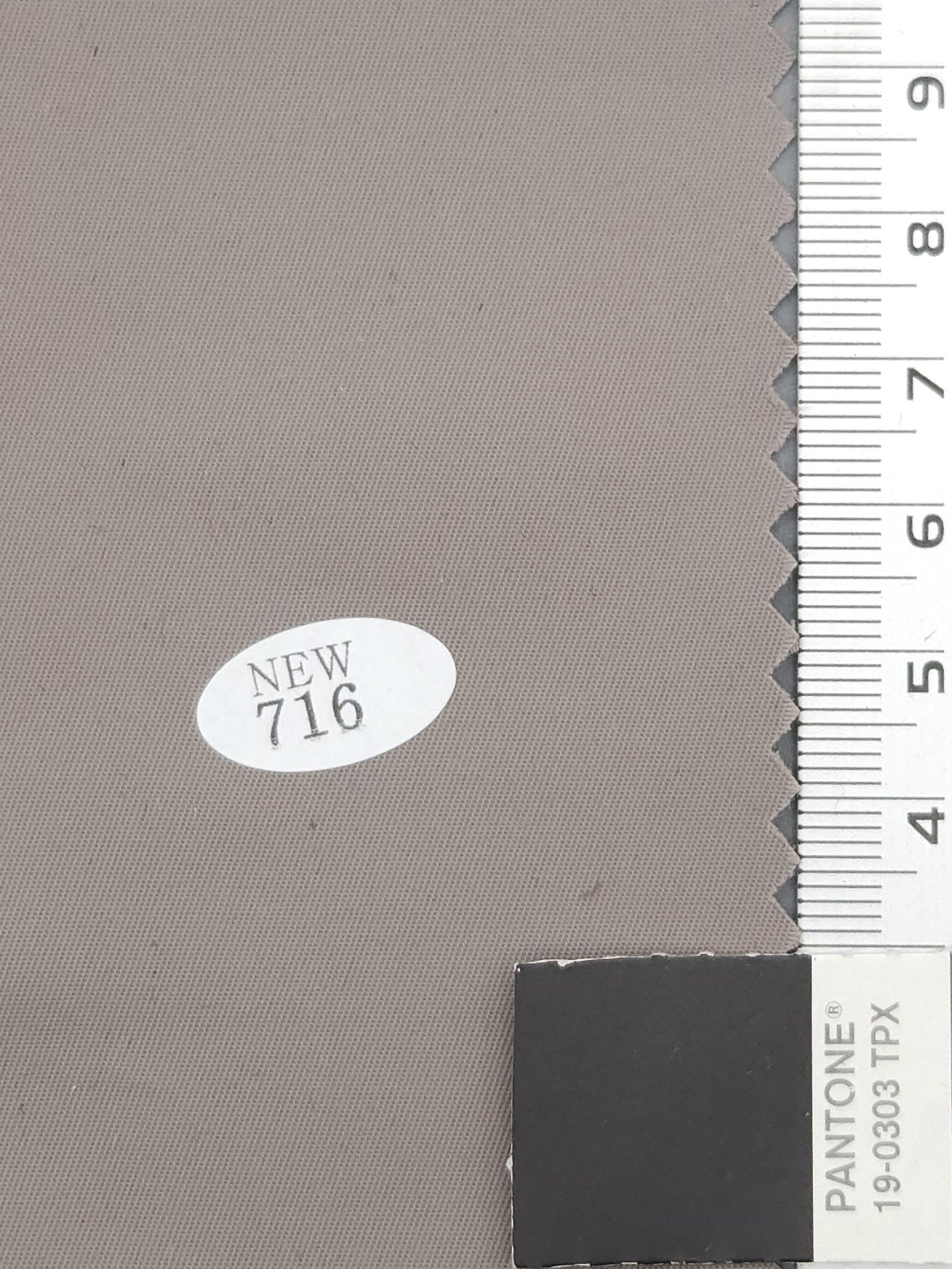 Solid Recycled Nylon Woven Fabric - FAB 1681 - 1.Dusty Grey
