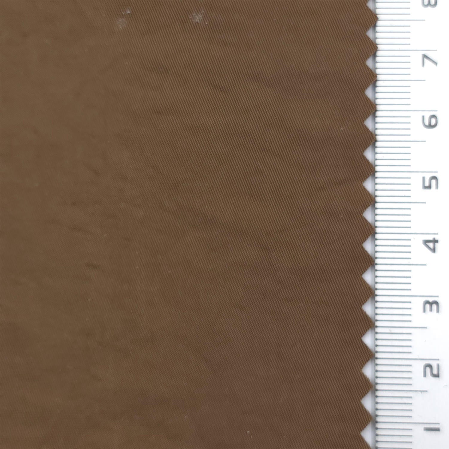 Dark Brown - Twill Washer Nylon Woven Fabric - FAB1870