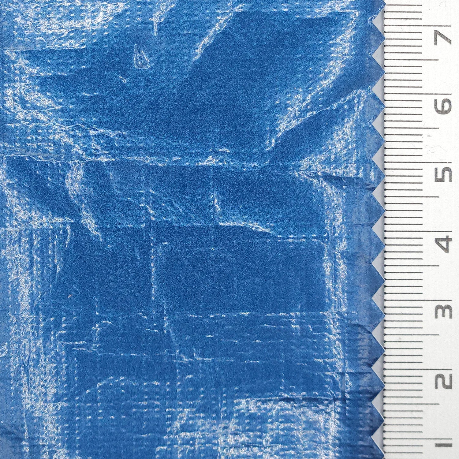 1.Blue-2.Lavender-3.Coral-4.Gold-5.Silver - Enamel Solid Shiny Polyurethane Polyester Woven Fabric - FAB 1765