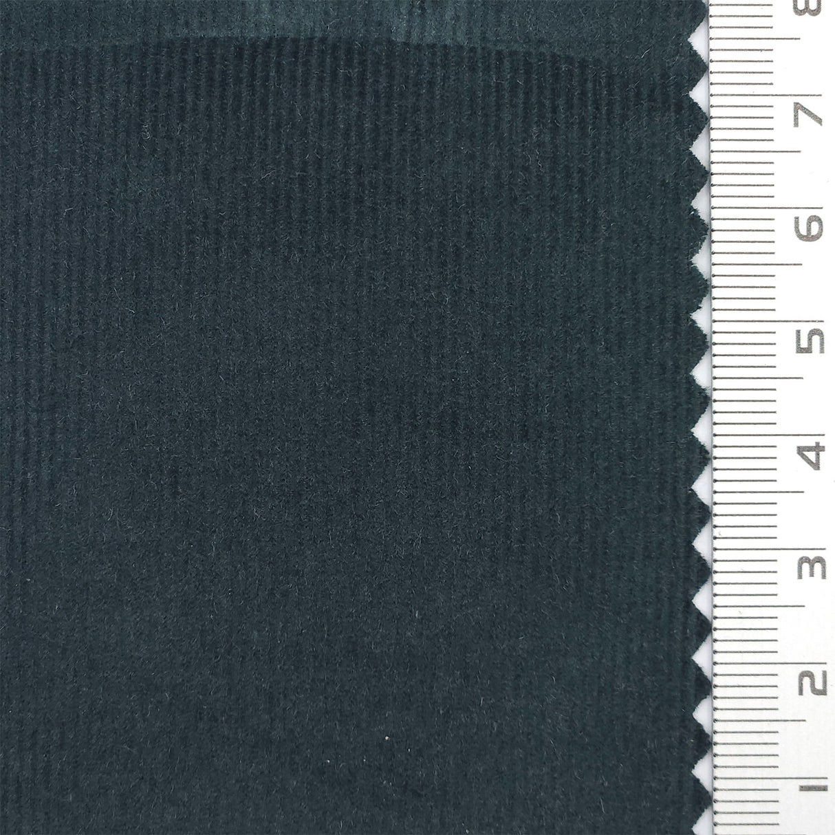 21 Wale Solid Corduroy Cotton Woven Fabric - FAB1747 - 1.Dark teal green-2.Sage green-3.Light blue gray-4.Forest green-5.Olive brown-6.Taupe-7.Dark green gray-8.Light gray/white-9.Off white-10.Pale pink-beige