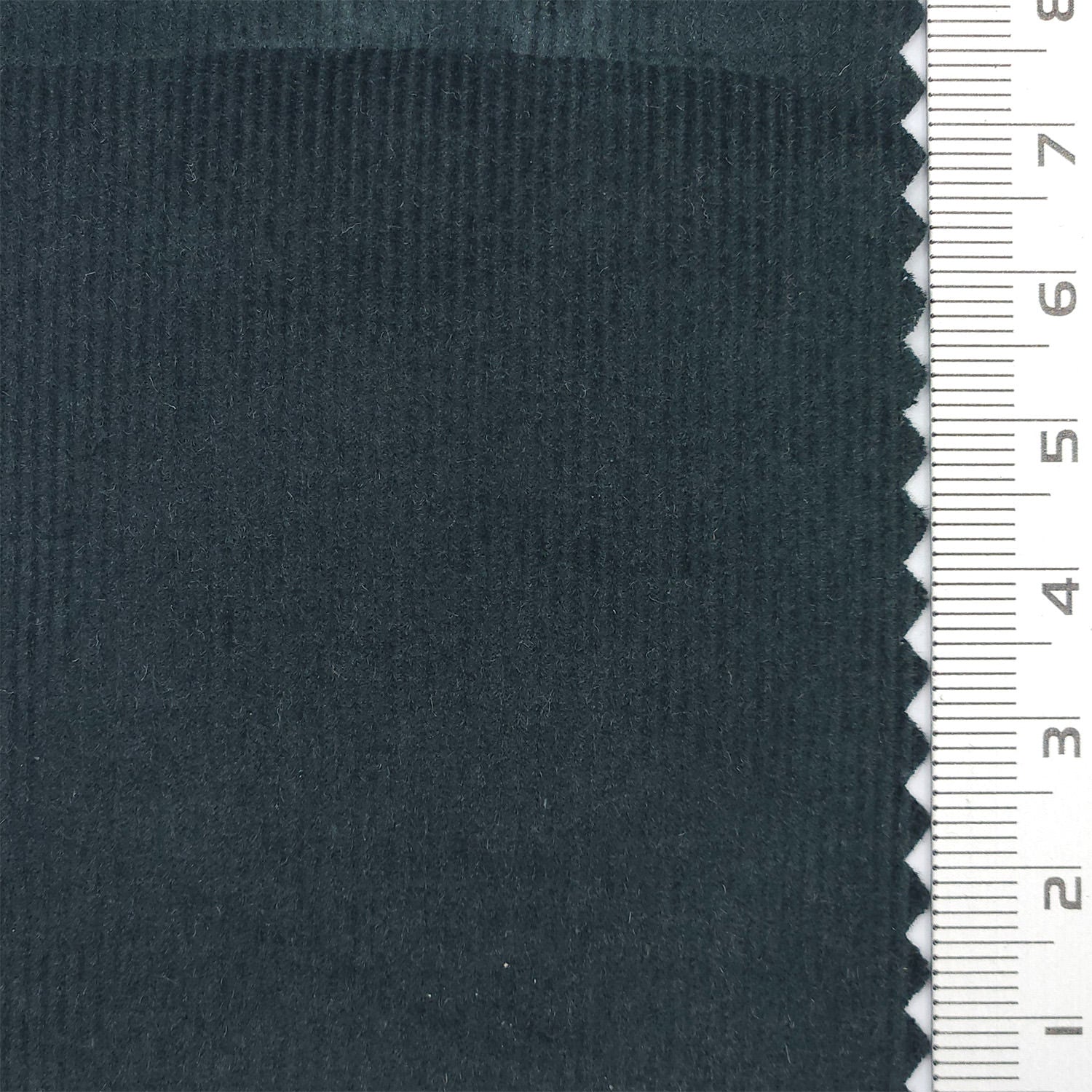 21 Wale Solid Corduroy Cotton Woven Fabric - FAB1747 - 1.Dark teal green-2.Sage green-3.Light blue gray-4.Forest green-5.Olive brown-6.Taupe-7.Dark green gray-8.Light gray/white-9.Off white-10.Pale pink-beige